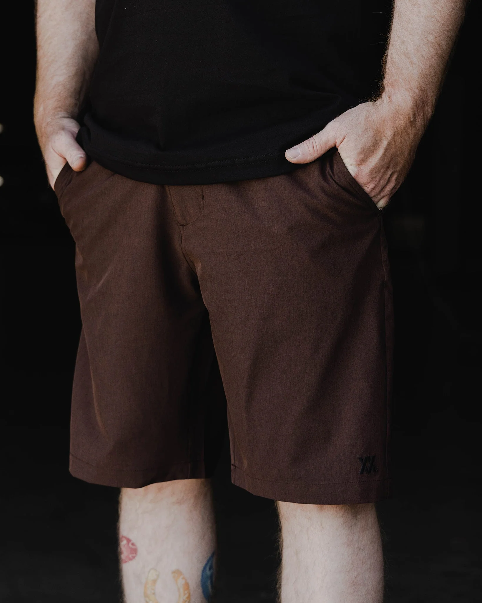 Hybrid Shorts - Brown