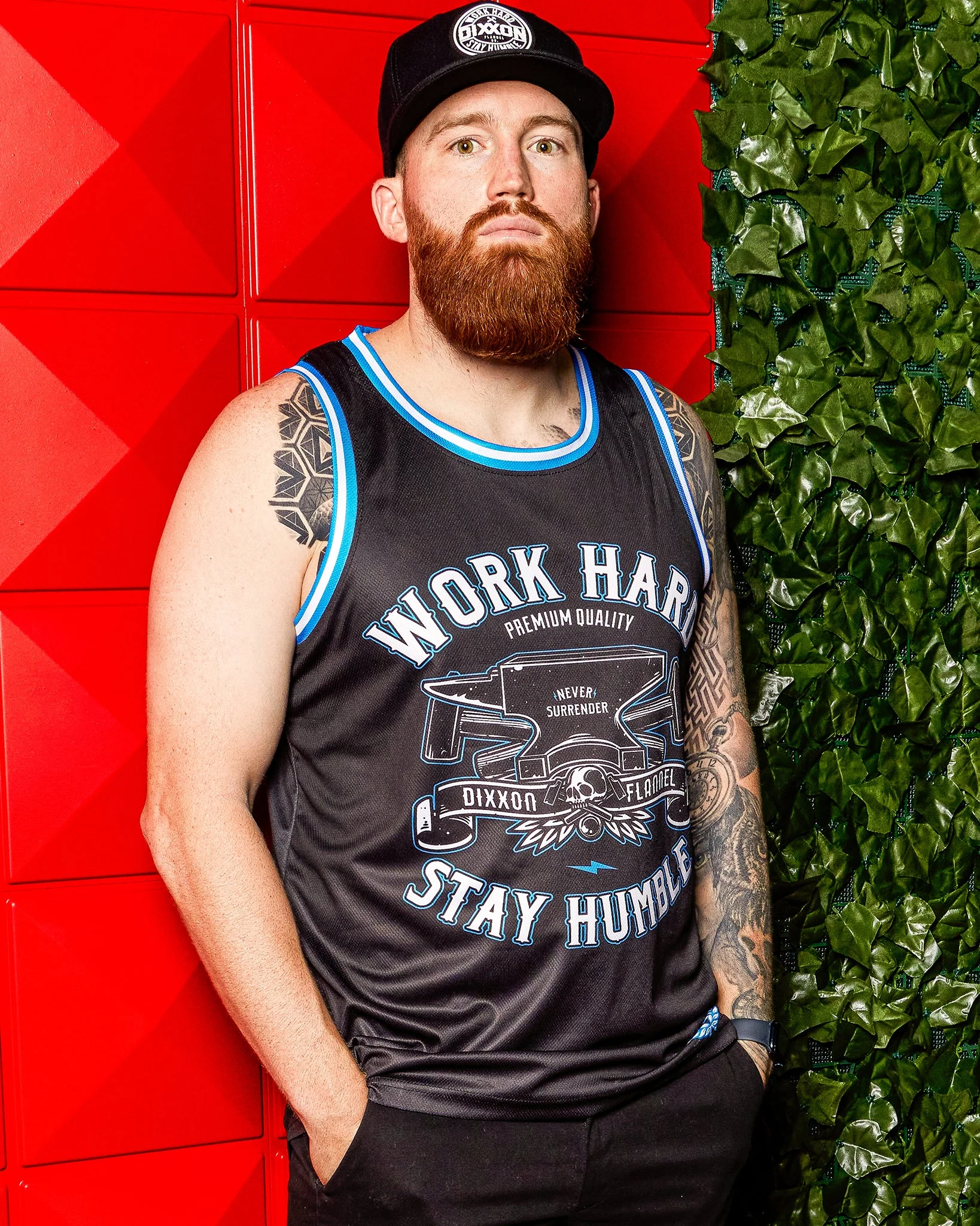 Never Surrender Jersey - Black, Blue, & White 5 Never Surrender Jersey - Black, Blue, & White