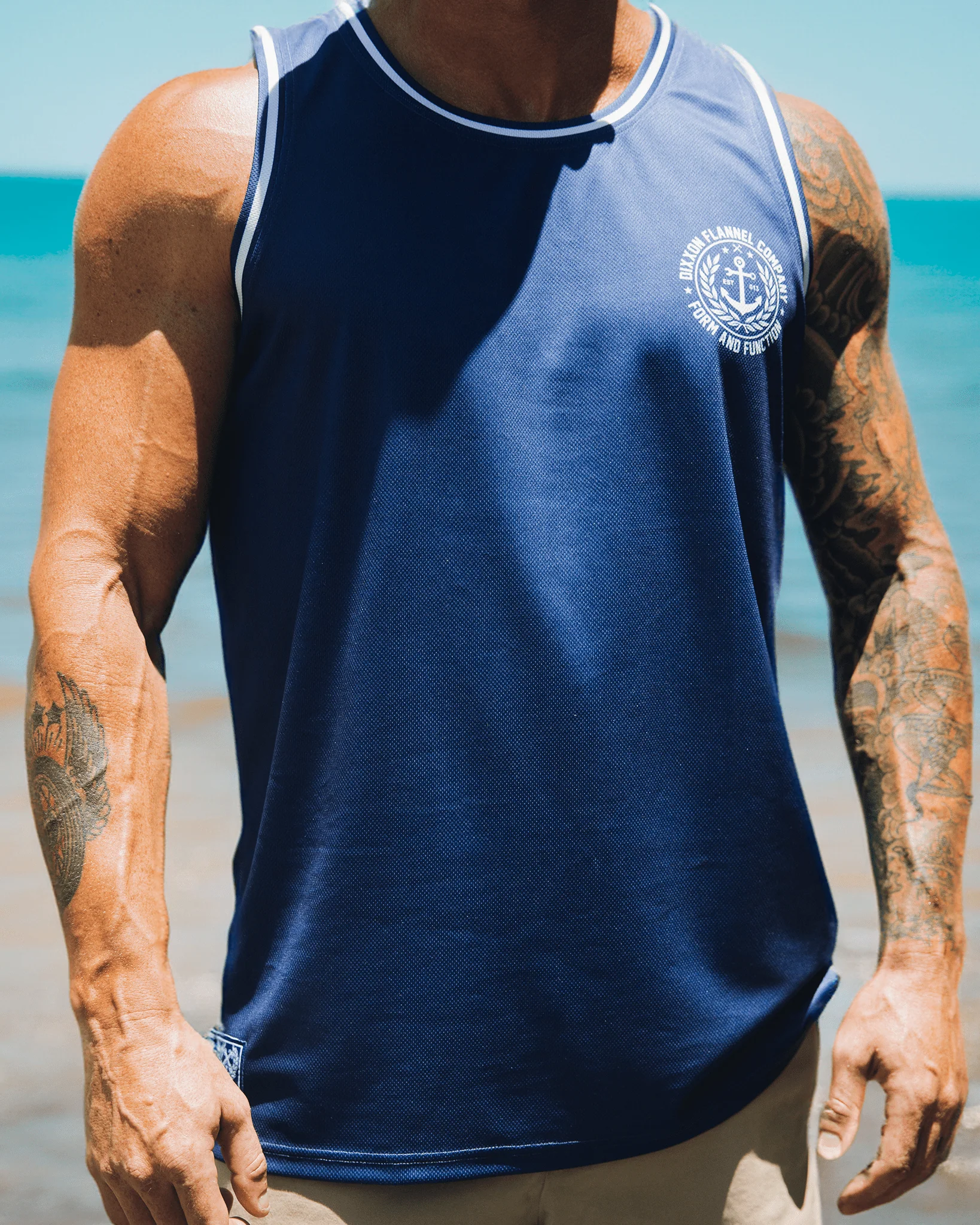 Salty Crest Jersey - Navy 3 Salty Crest Jersey - Navy
