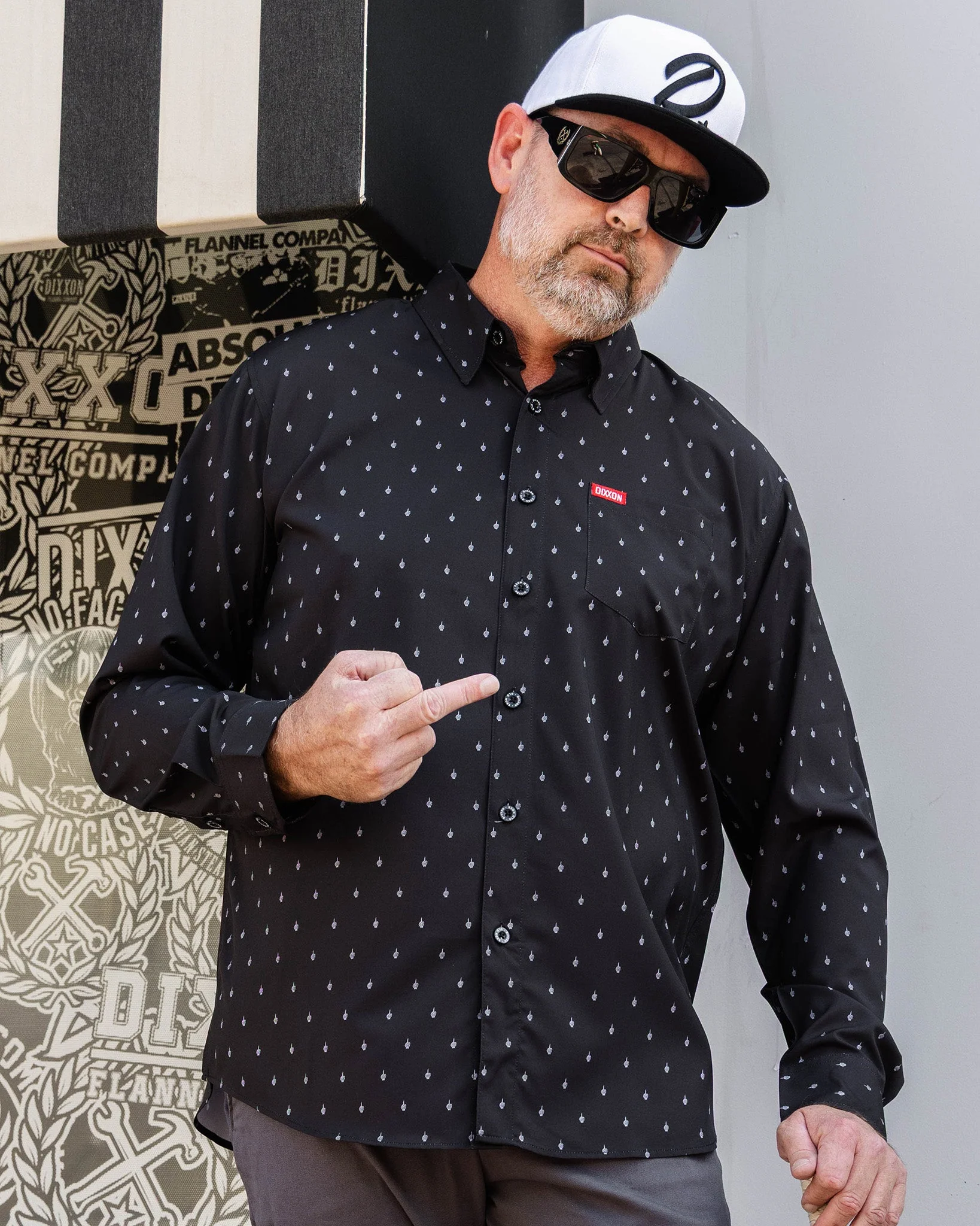 Old Hoss Long Sleeve Party Shirt