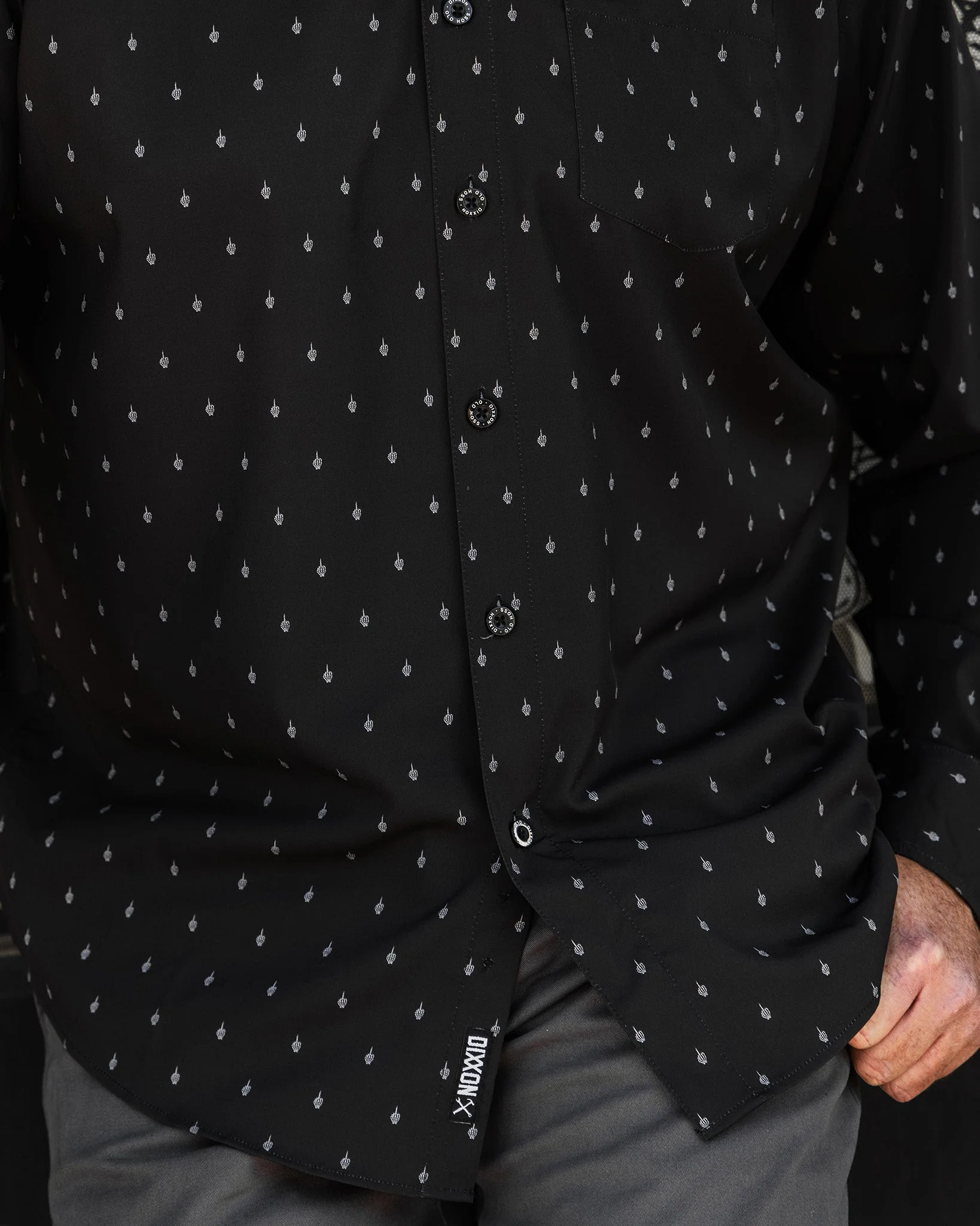 Old Hoss Long Sleeve Party Shirt 7 Old Hoss Long Sleeve Party Shirt