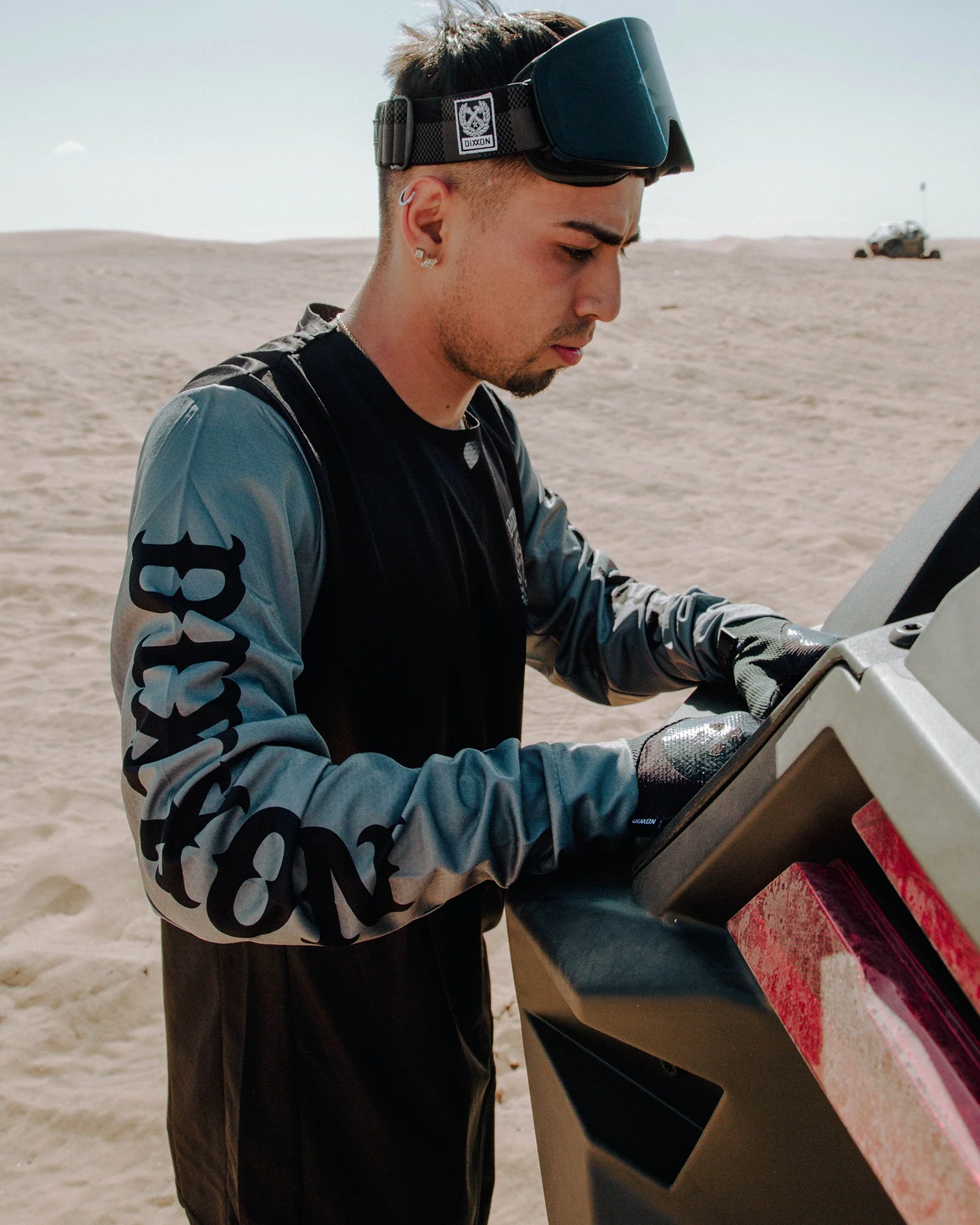 Slugger Offroad / MX Jersey - Black & Gray 4 Slugger Offroad / MX Jersey - Black & Gray