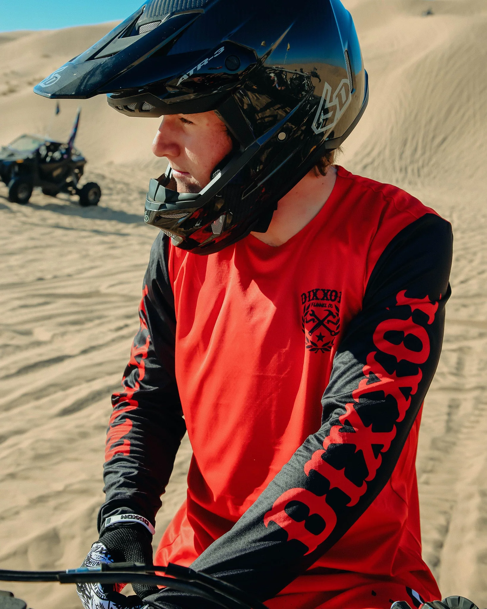 Slugger Offroad / MX Jersey - Black & Red 4 Slugger Offroad / MX Jersey - Black & Red