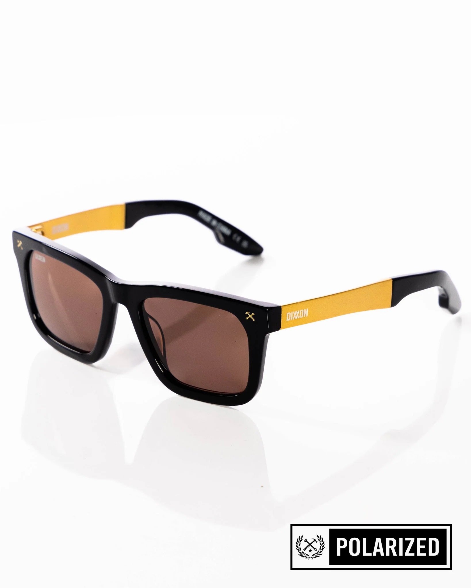 Anvil Metal Sunglasses - Brown & Bronze Polarized 3 Anvil Metal Sunglasses - Brown & Bronze Polarized