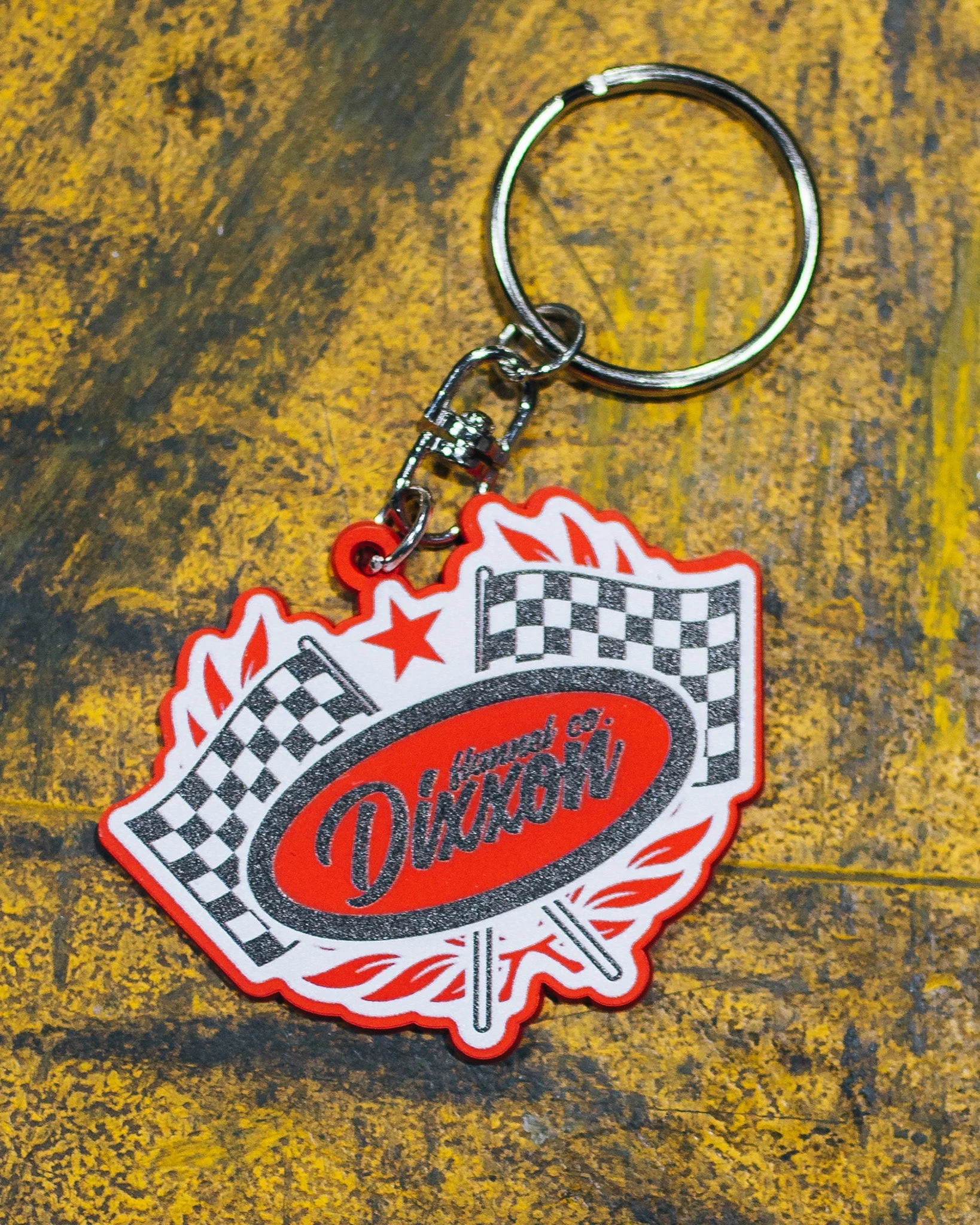 Rally Crest Keychain