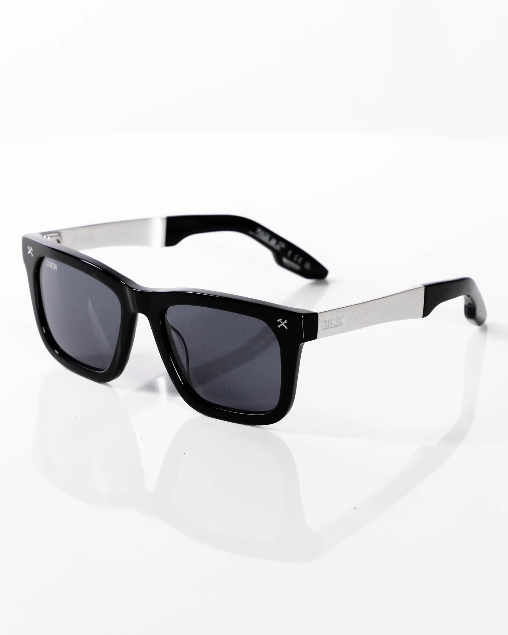 Anvil Metal Sunglasses - Black & Gray 4 Anvil Metal Sunglasses - Black & Gray