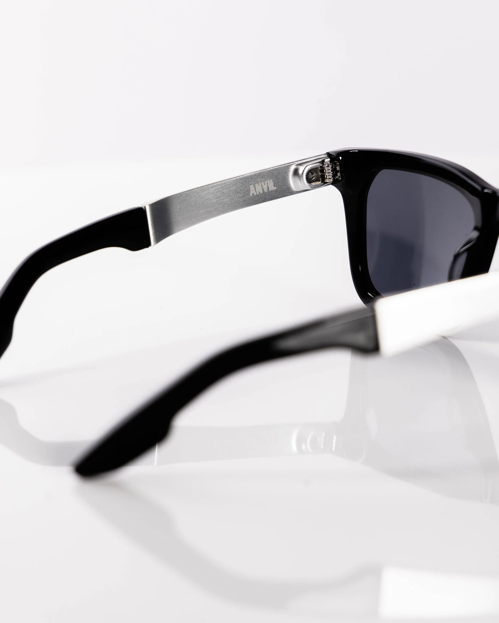 Anvil Metal Sunglasses - Black & Gray 8 Anvil Metal Sunglasses - Black & Gray