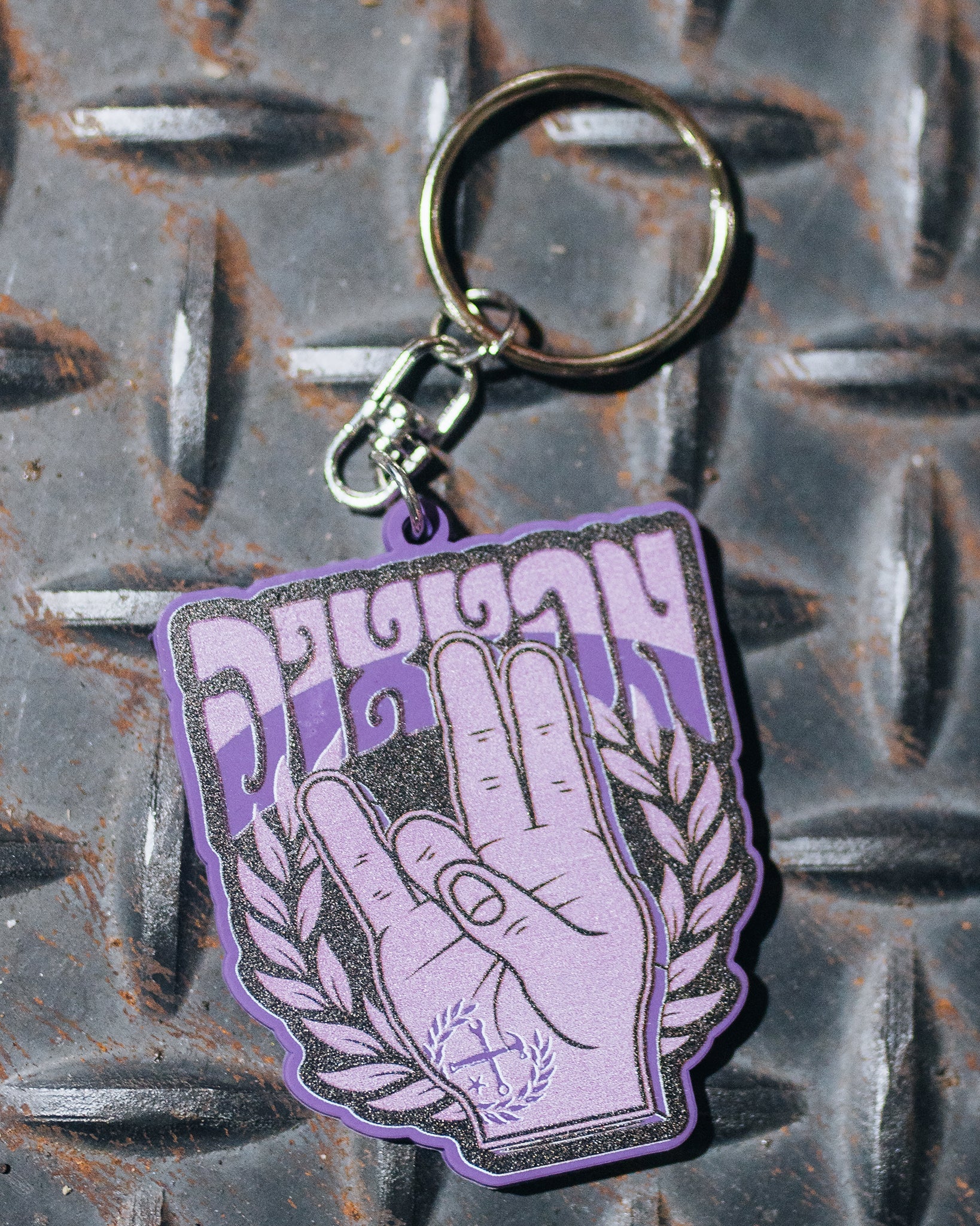 Shocker Keychain- Purple