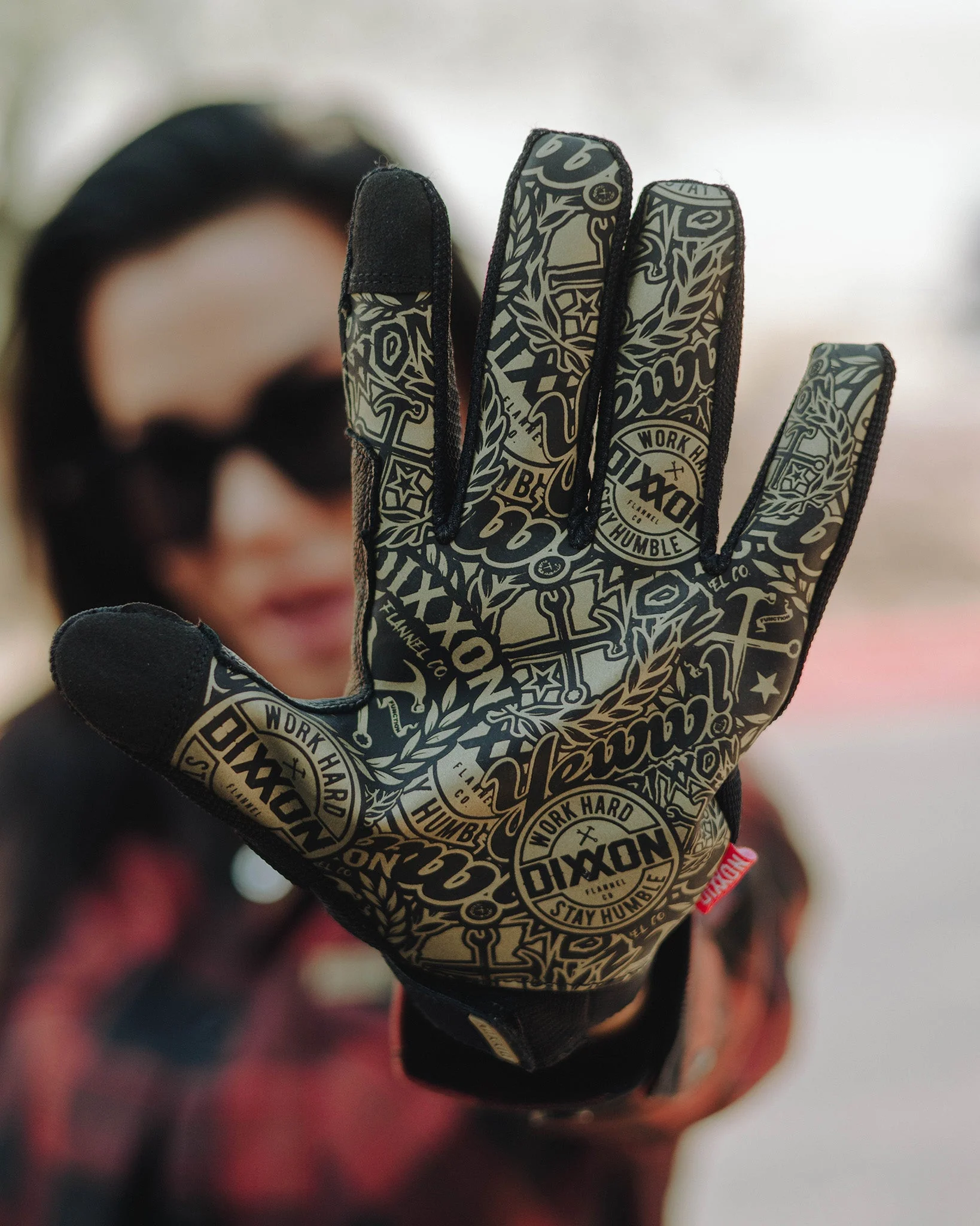 BRAAP Moto Gloves - Gold Yeww! 3 BRAAP Moto Gloves - Gold Yeww!