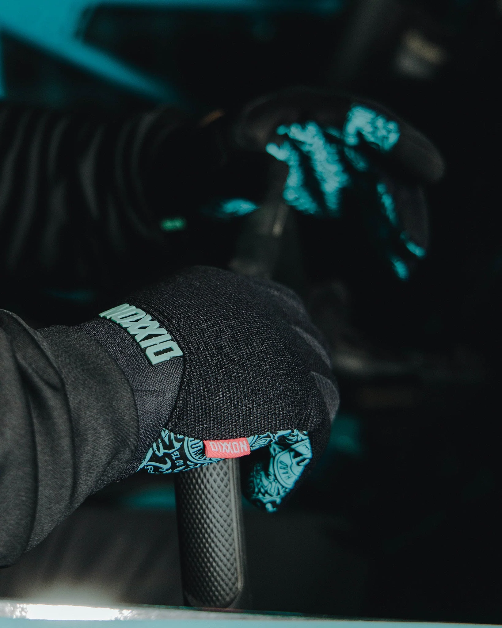 BRAAP Moto Gloves - Aqua Yeww! 3 BRAAP Moto Gloves - Aqua Yeww!