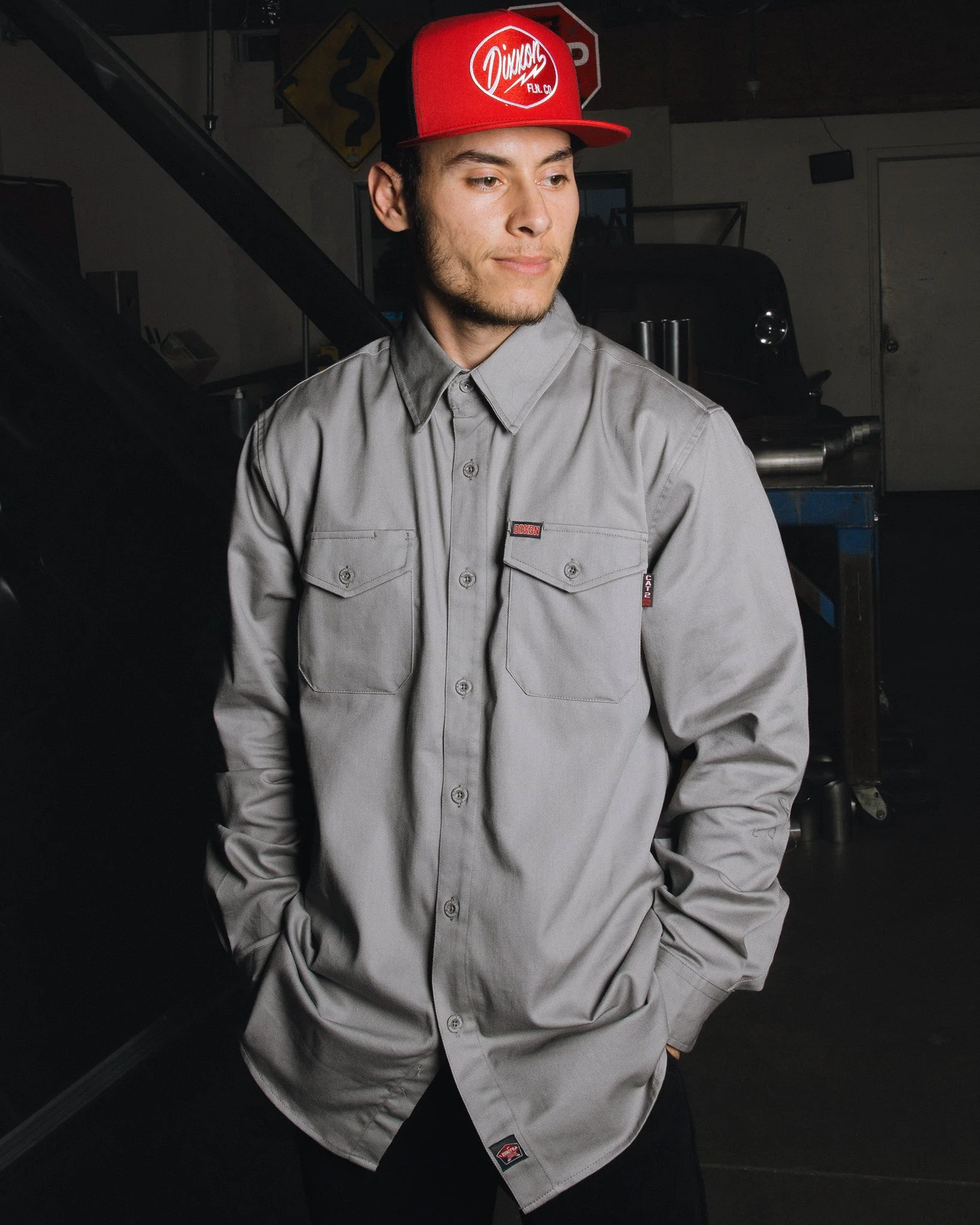 WorkForce FR Work Shirt - Gray 5 WorkForce FR Work Shirt - Gray