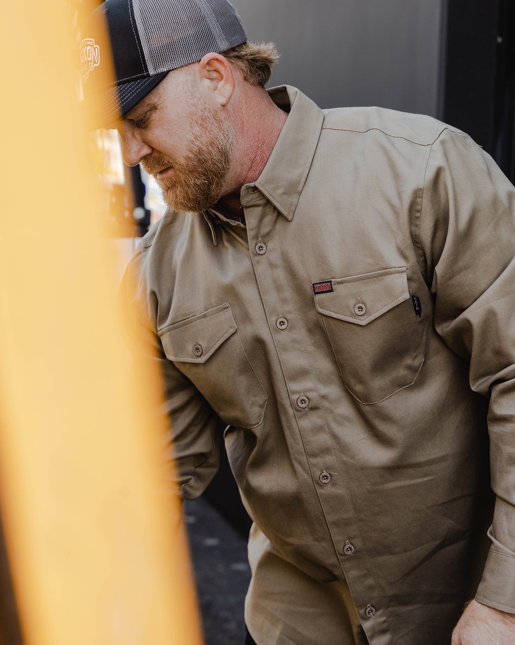 WorkForce FR Work Shirt - Khaki 3 WorkForce FR Work Shirt - Khaki