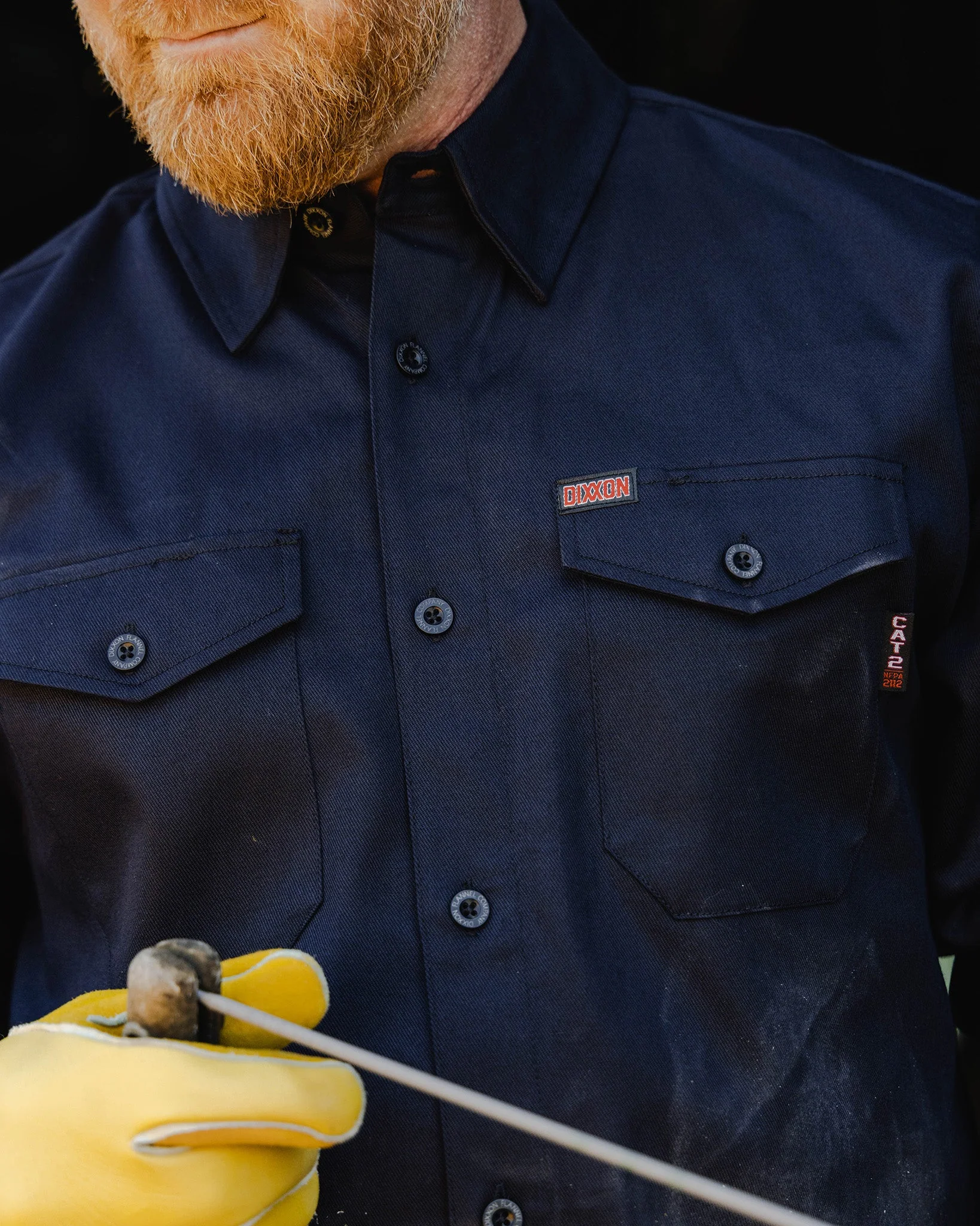WorkForce FR Work Shirt - Navy 3 WorkForce FR Work Shirt - Navy
