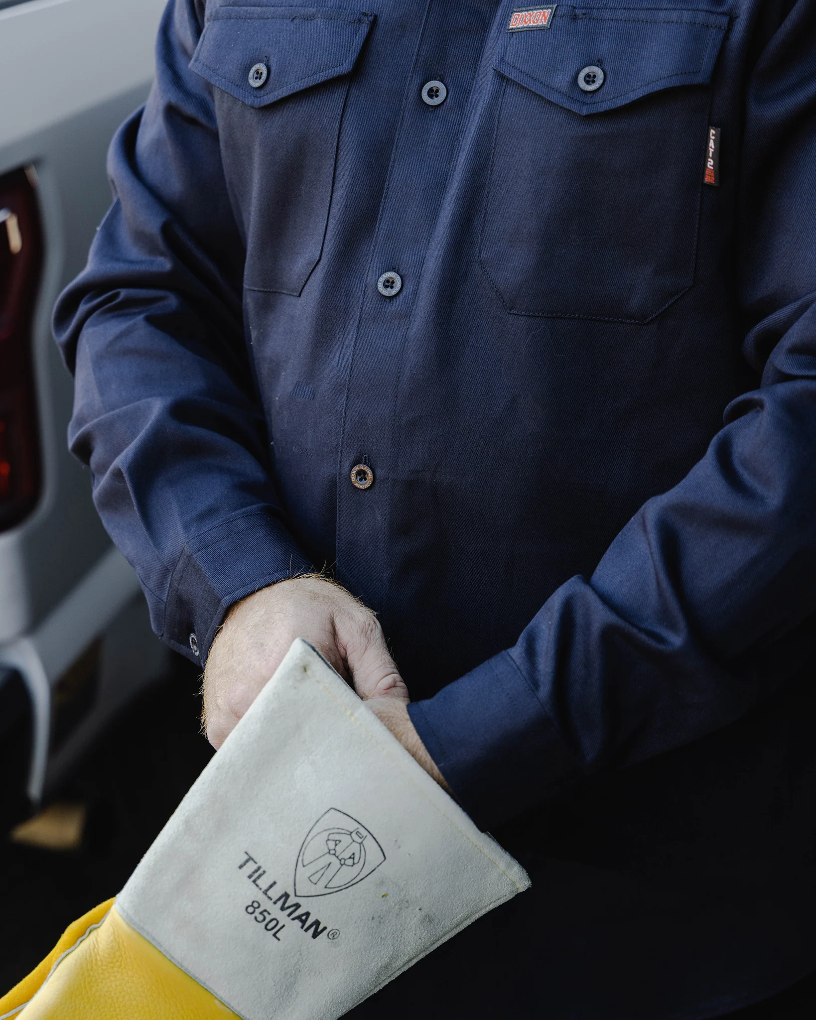 WorkForce FR Work Shirt - Navy 4 WorkForce FR Work Shirt - Navy