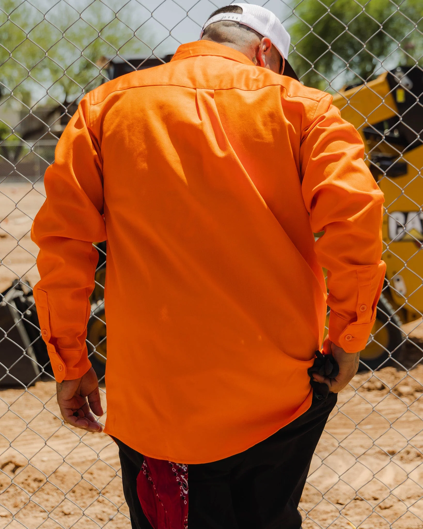WorkForce Hi Vis FR Work Shirt - Orange 3 WorkForce Hi Vis FR Work Shirt - Orange