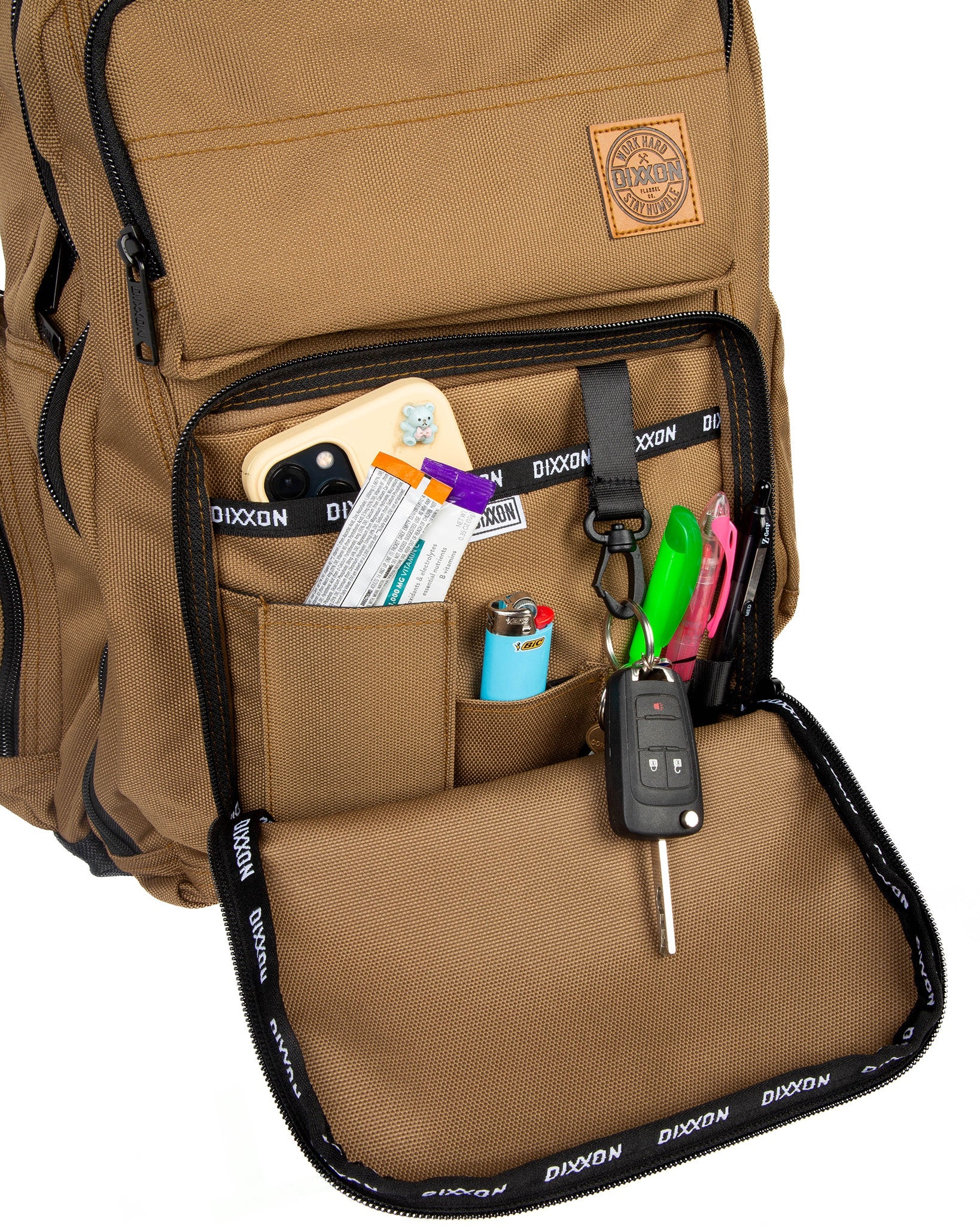 Canvas Work Bag - Tan 5 Canvas Work Bag - Tan