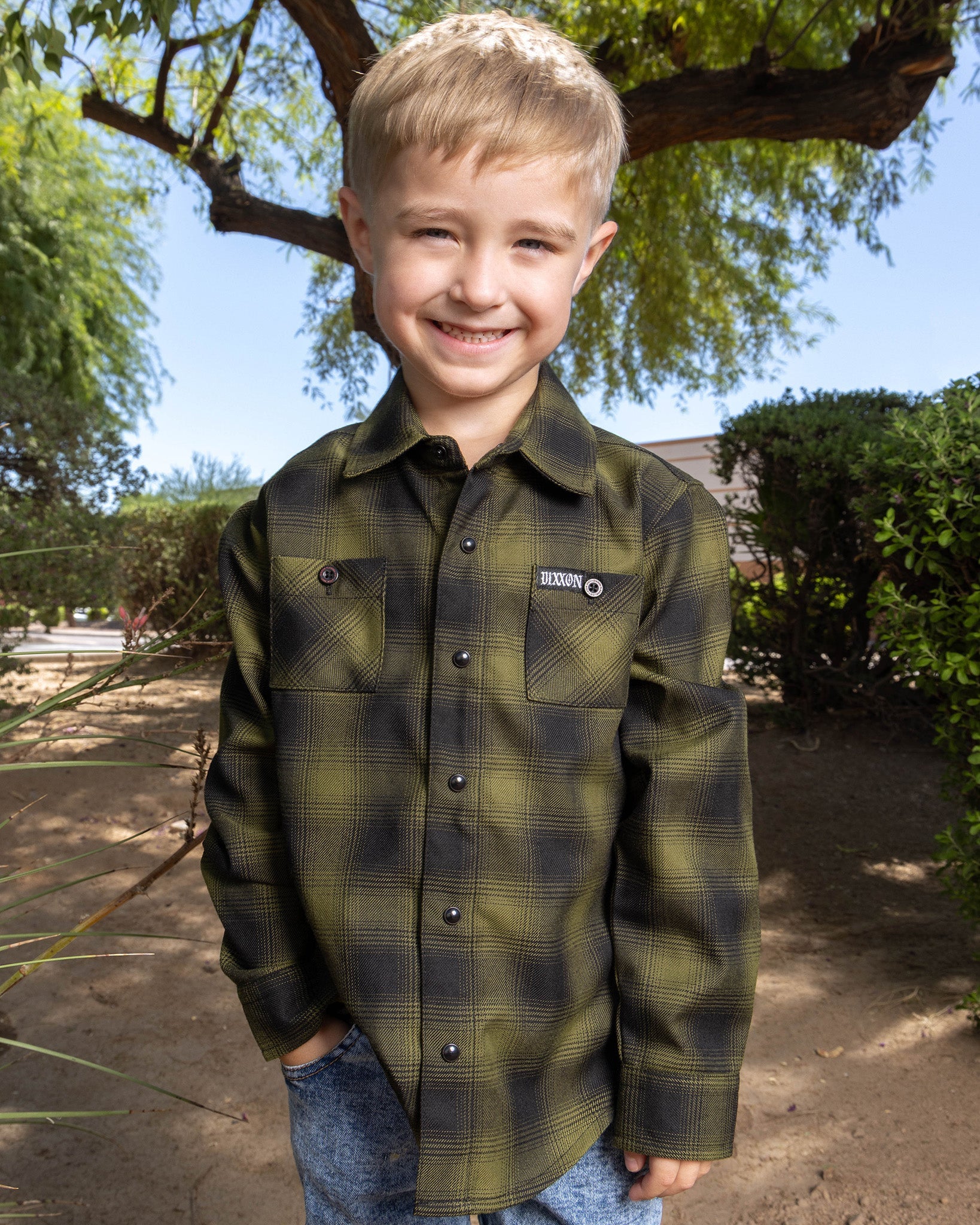 Youth Lone Wolf Heritage Flannel 4 Youth Lone Wolf Heritage Flannel