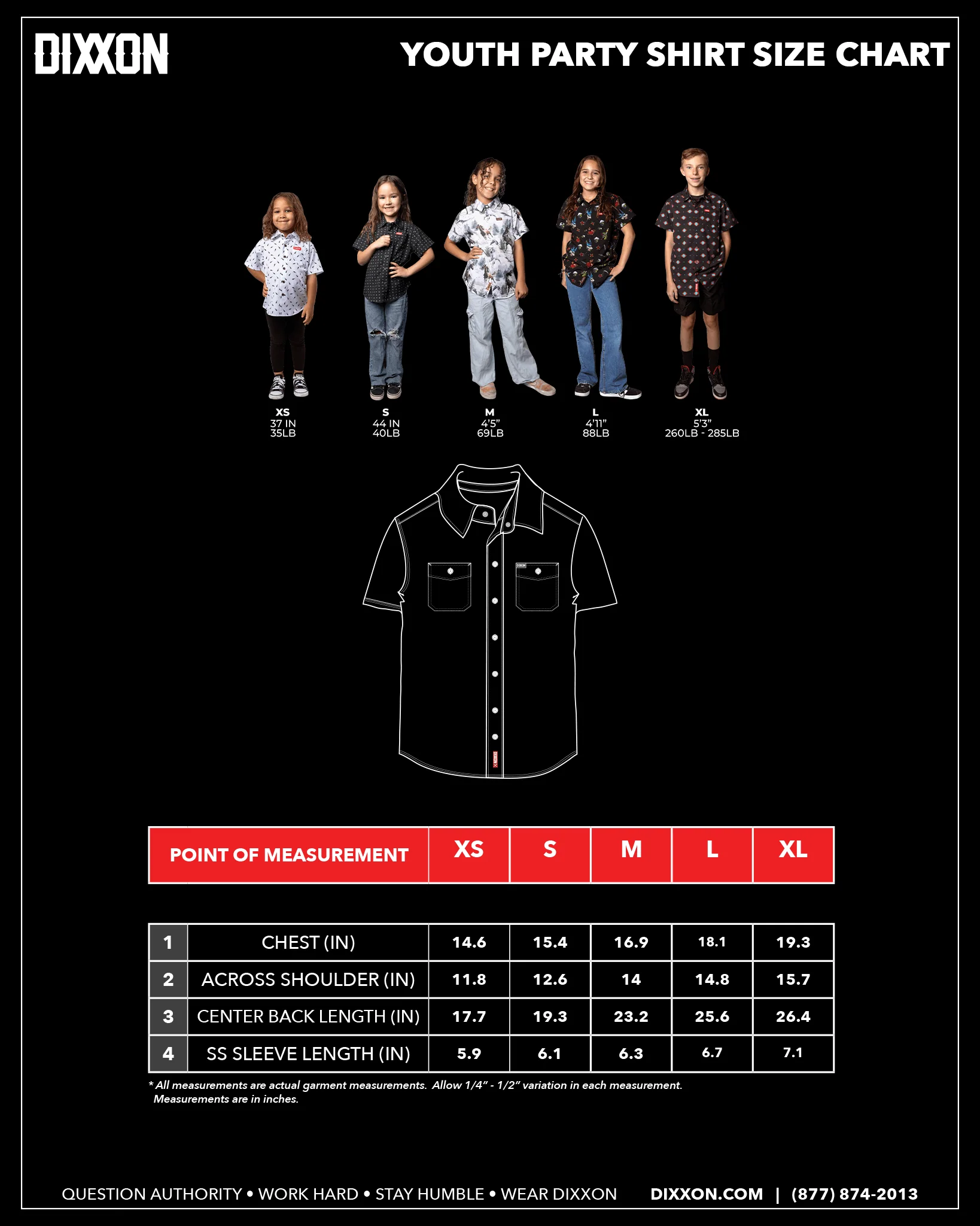 Youth Martini Bay Party Shirt