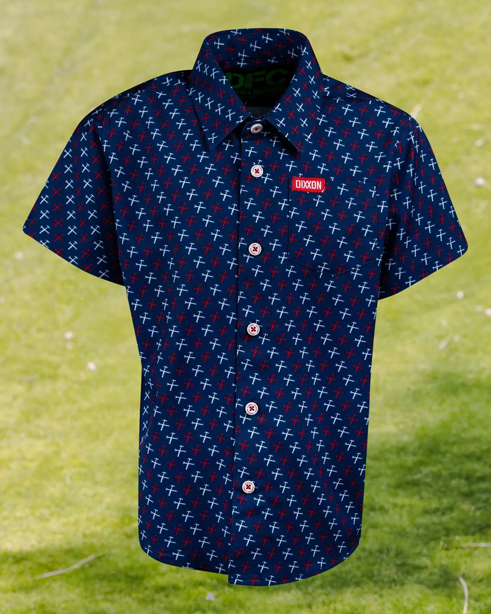 Youth RWB Party Hammers Party Shirt - Blue