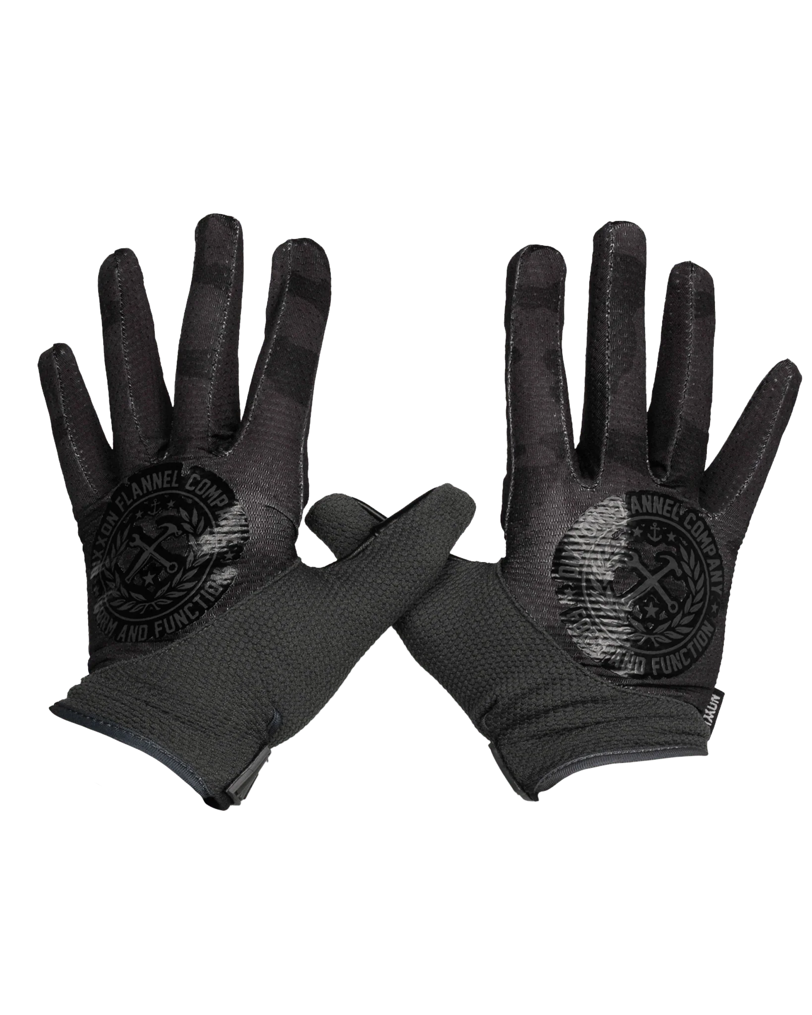 Crest Moto Gloves - Black Camo