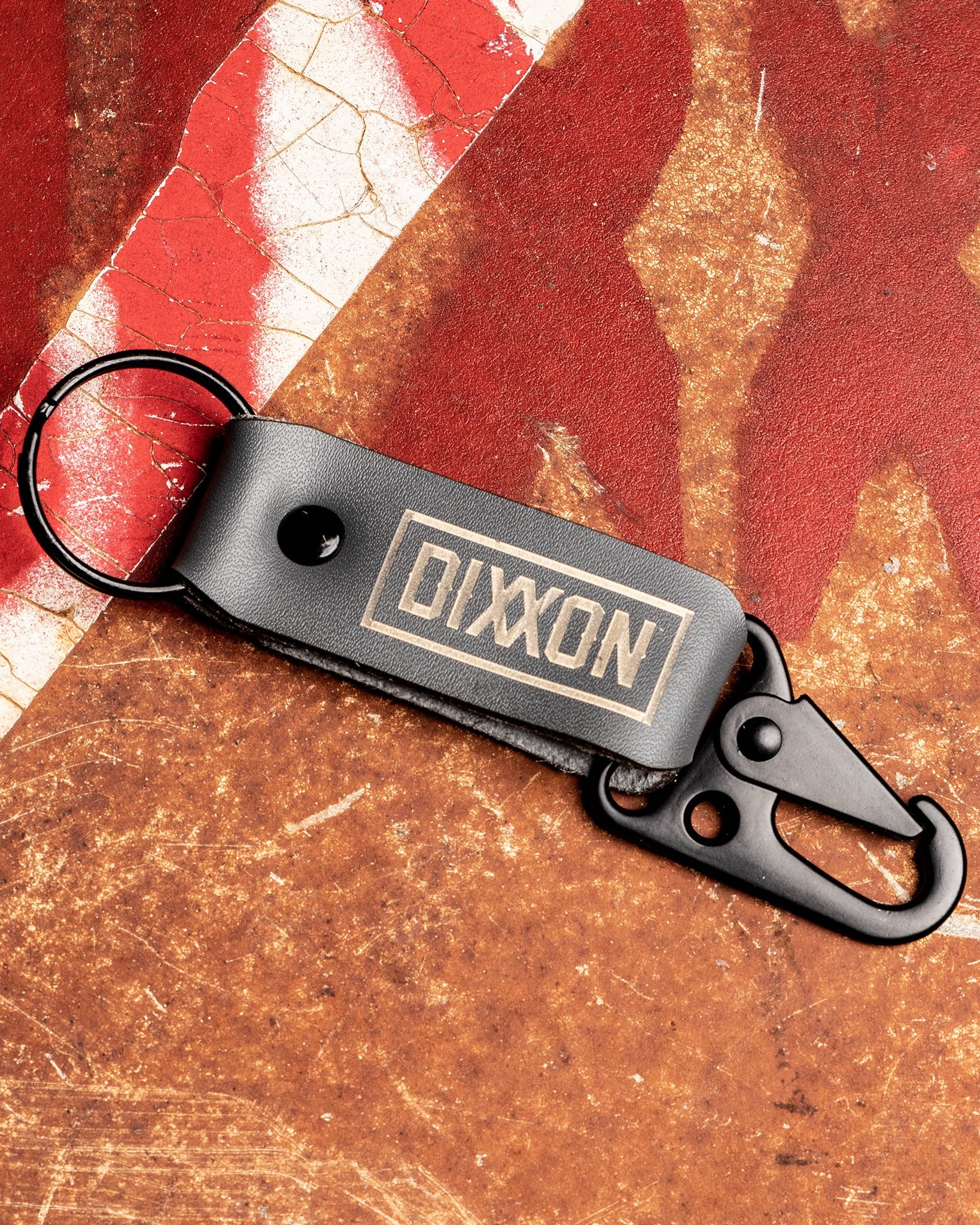 Leather Keychain Clip