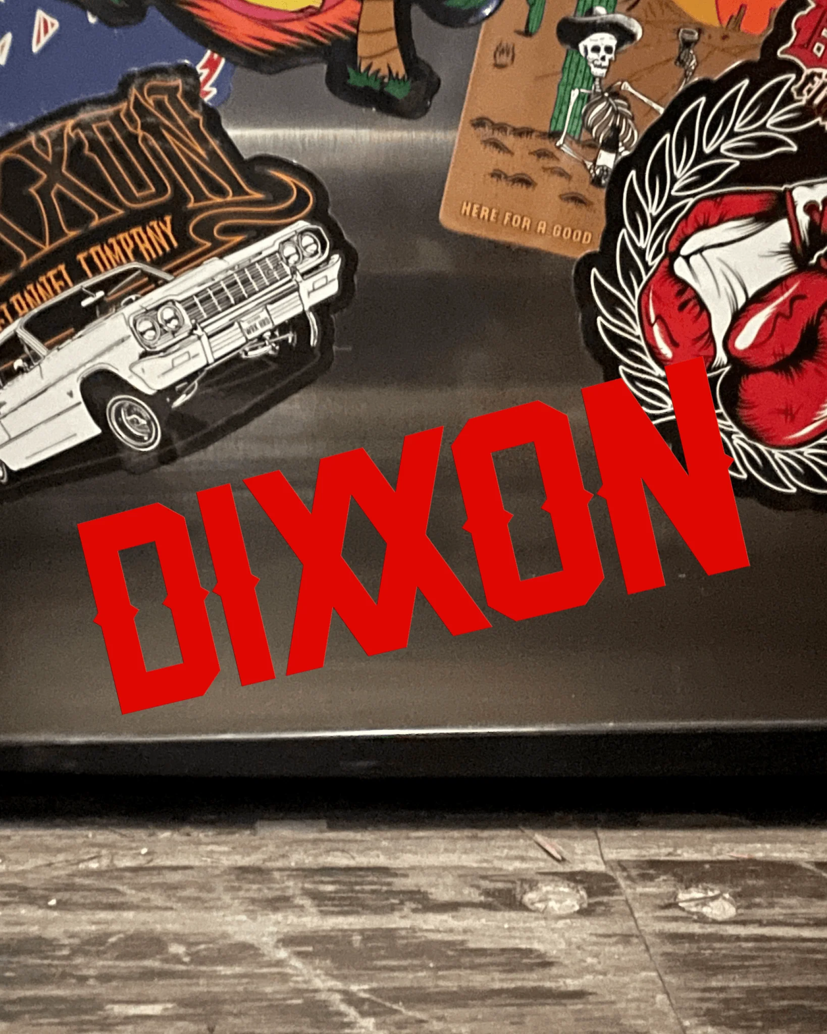 Dixxon 3" Die Cut Sticker 3 Dixxon 3" Die Cut Sticker