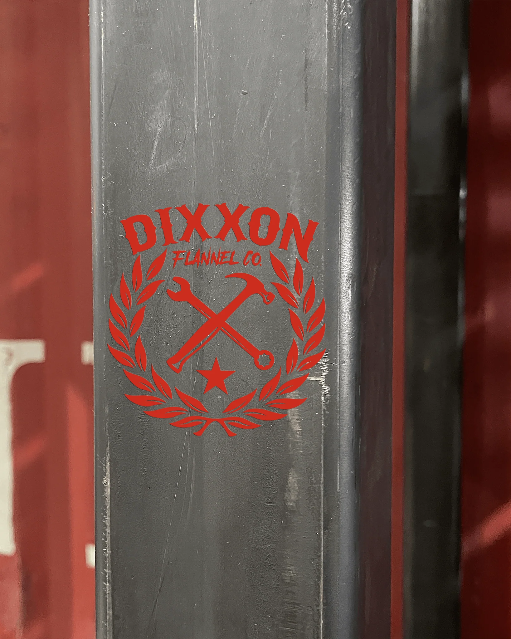 Crest 5" Die Cut Sticker 3 Crest 5" Die Cut Sticker