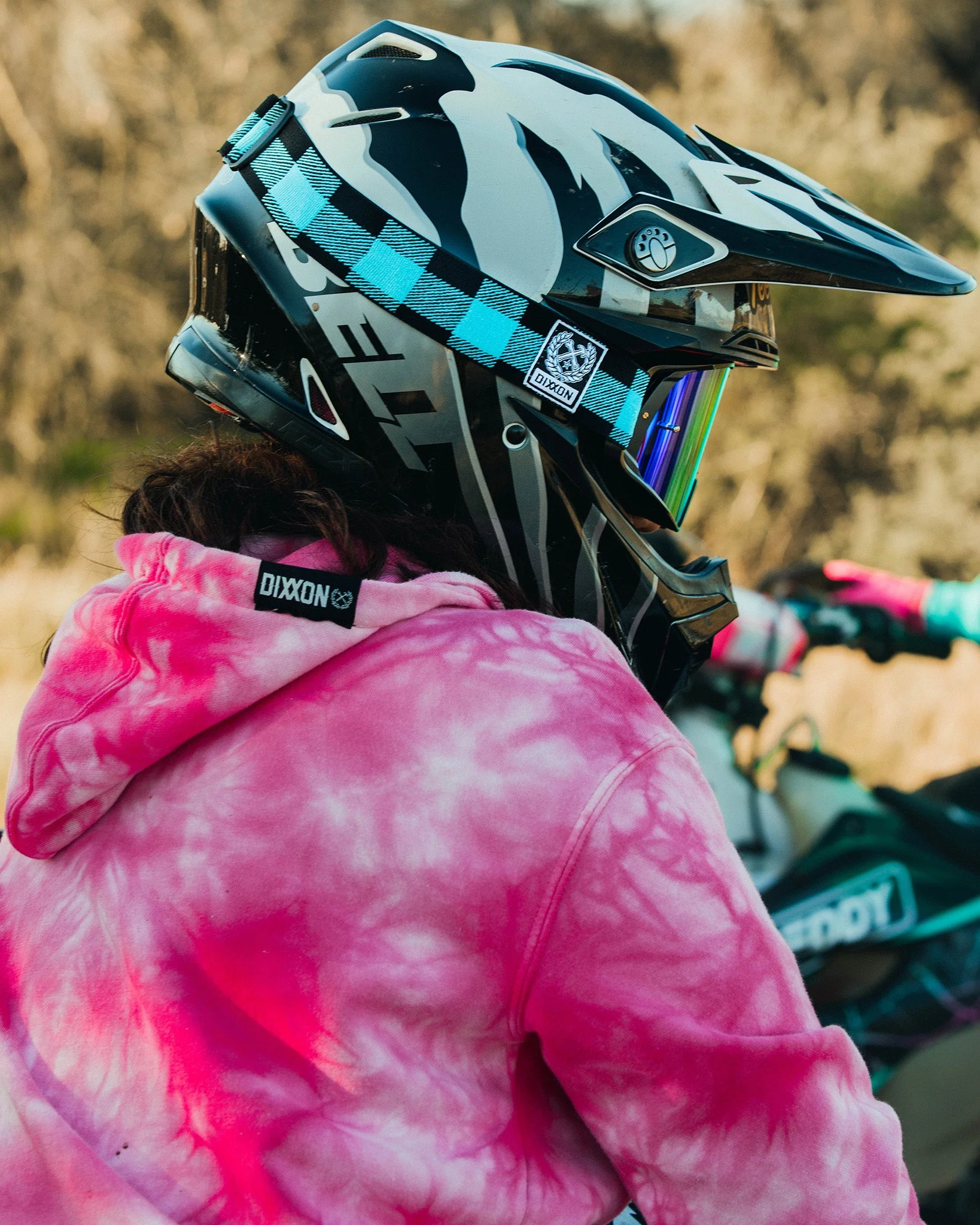 Contender PRO MX Goggles - Blue Plaid / REVO Blue Lens 3 Contender PRO MX Goggles - Blue Plaid / REVO Blue Lens