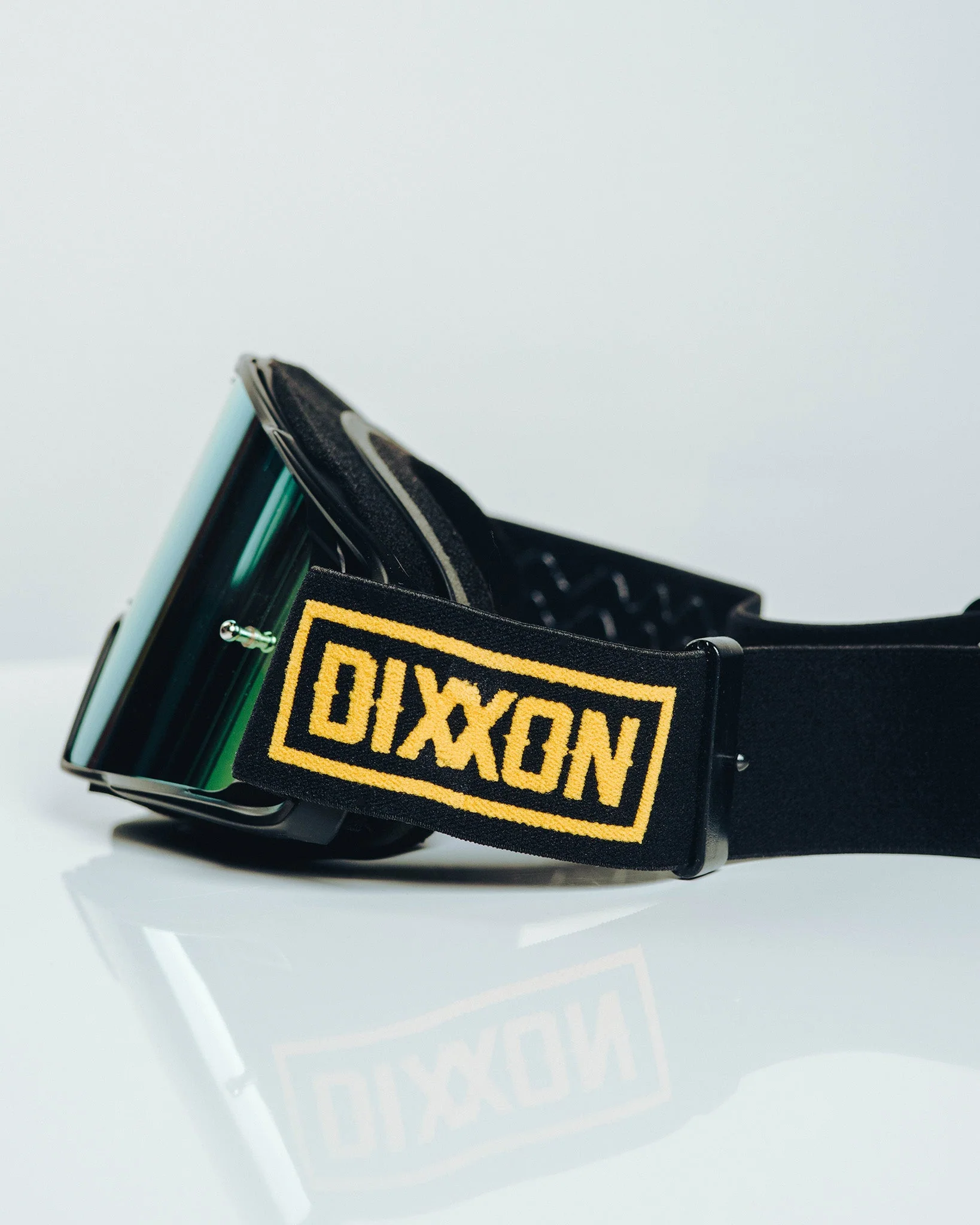 Contender MX Goggles - Black & Gold / REVO Gold Lens