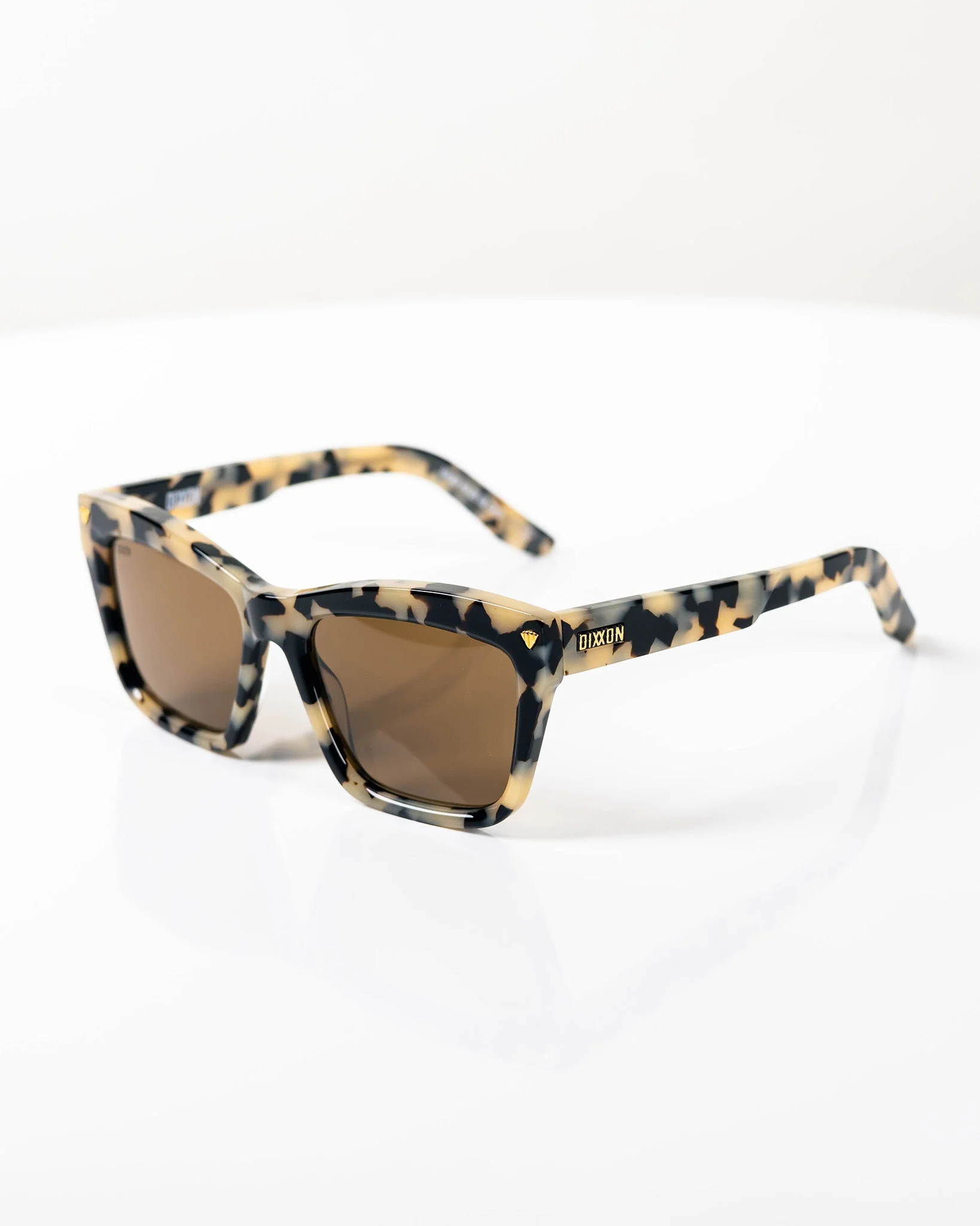 Deville Sunglasses - Ivory Tortoise & Bronze