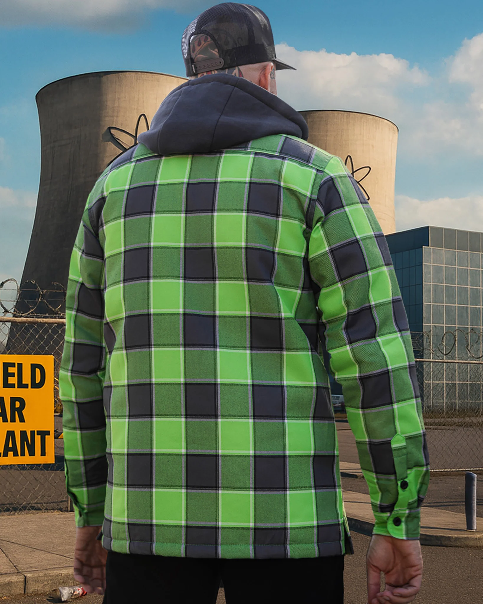 Springfield Hooded Flannel Jacket 4 Springfield Hooded Flannel Jacket