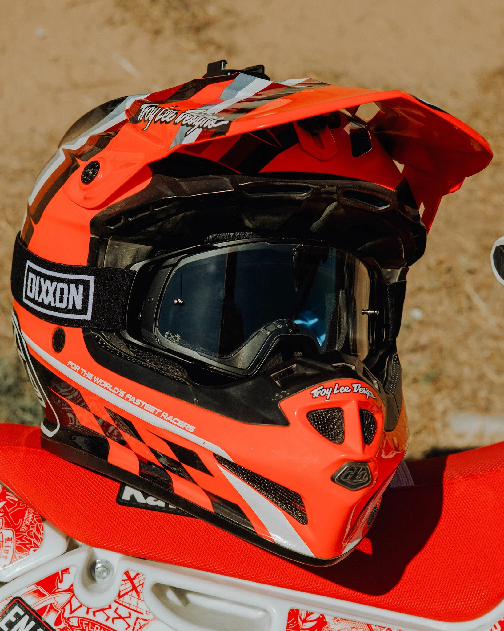 Contender MX Goggles - Black & White / Clear Lens 5 Contender MX Goggles - Black & White / Clear Lens