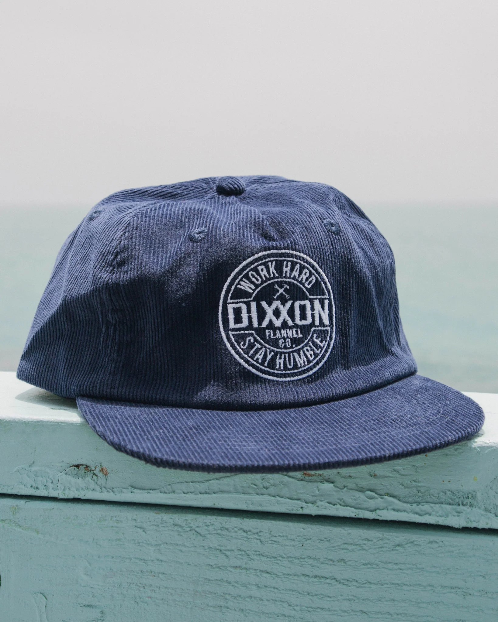 5-Panel Corduroy Corpo Hat - Navy