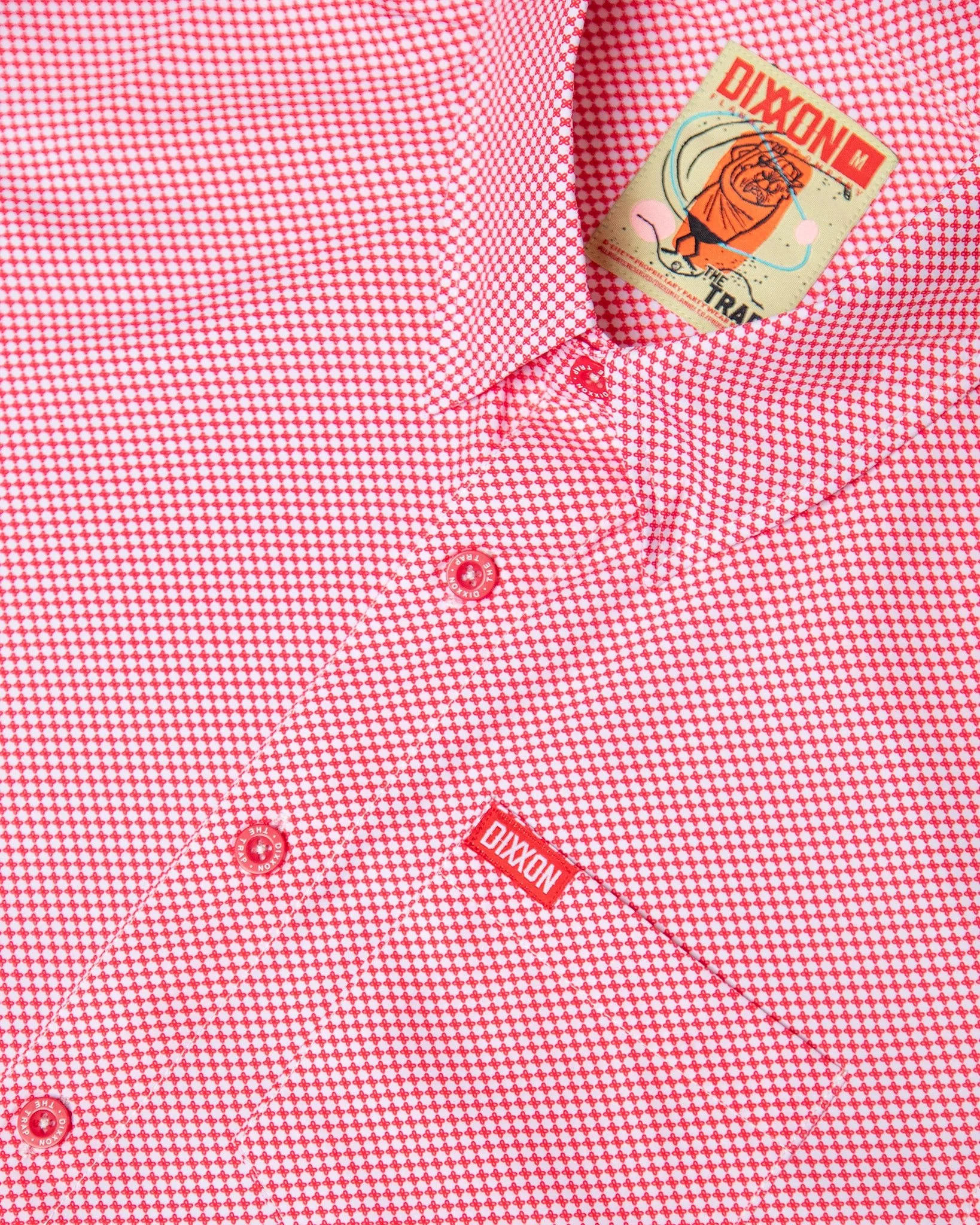 The Trap Party Shirt - Red & White 7 The Trap Party Shirt - Red & White