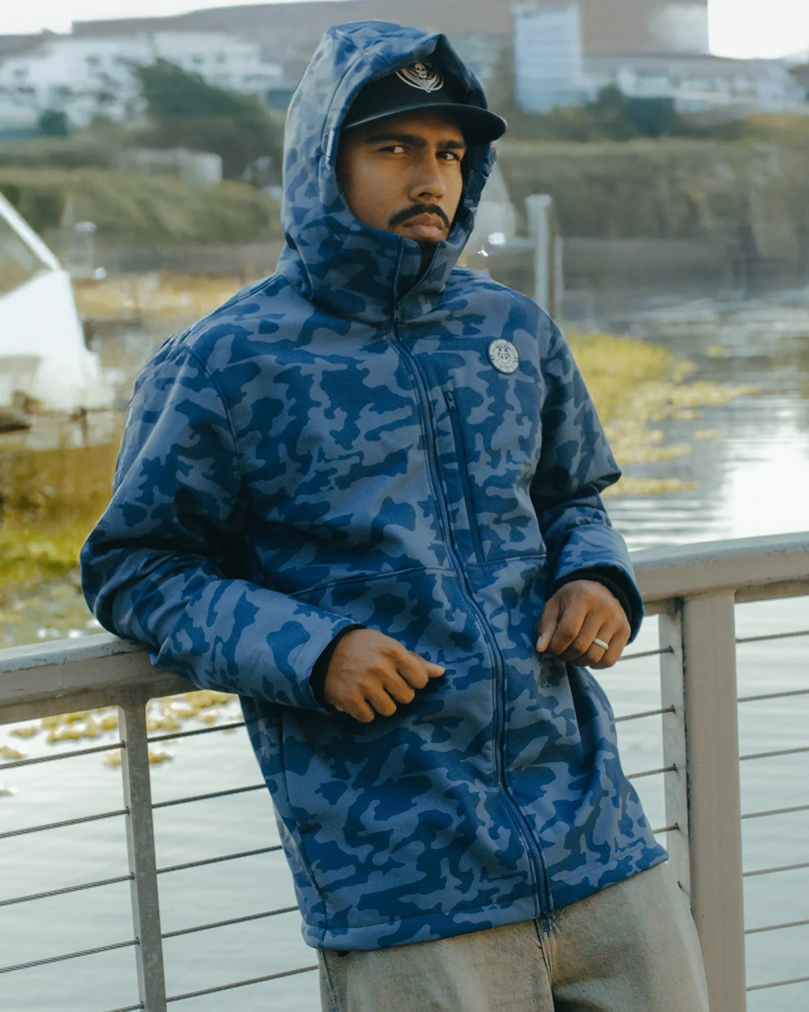 Anchor Jacket 2.0 - Navy Camo