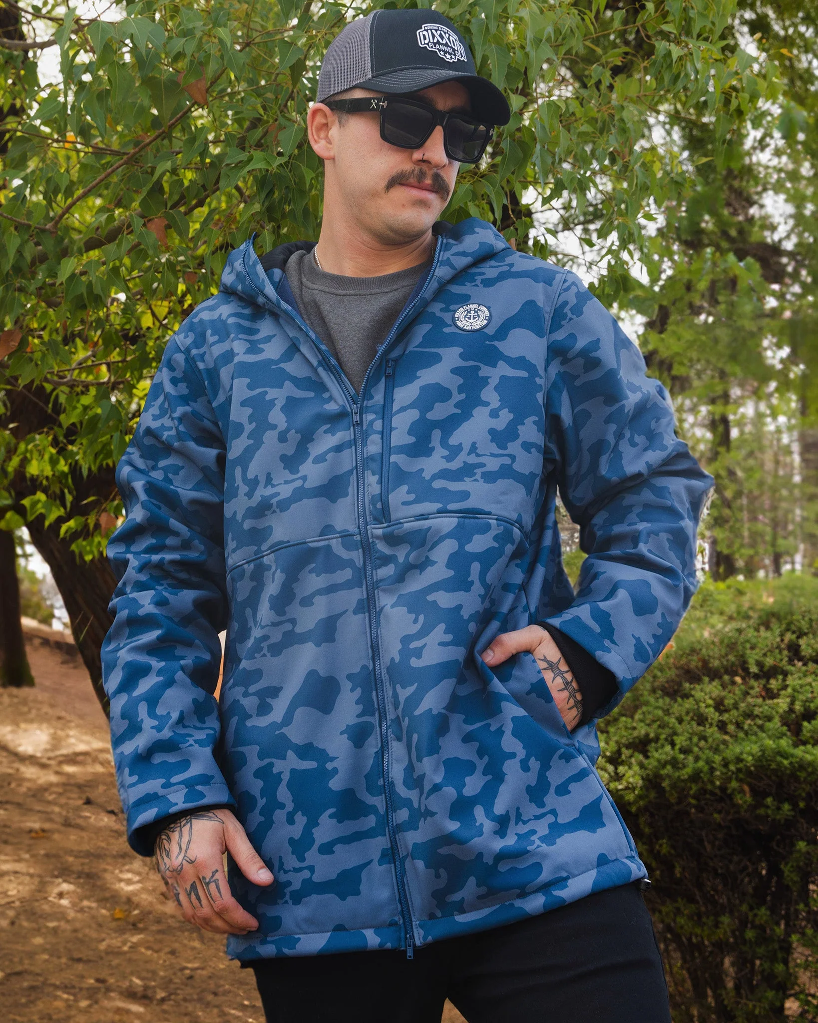 Anchor Jacket 2.0 - Navy Camo 18 Anchor Jacket 2.0 - Navy Camo
