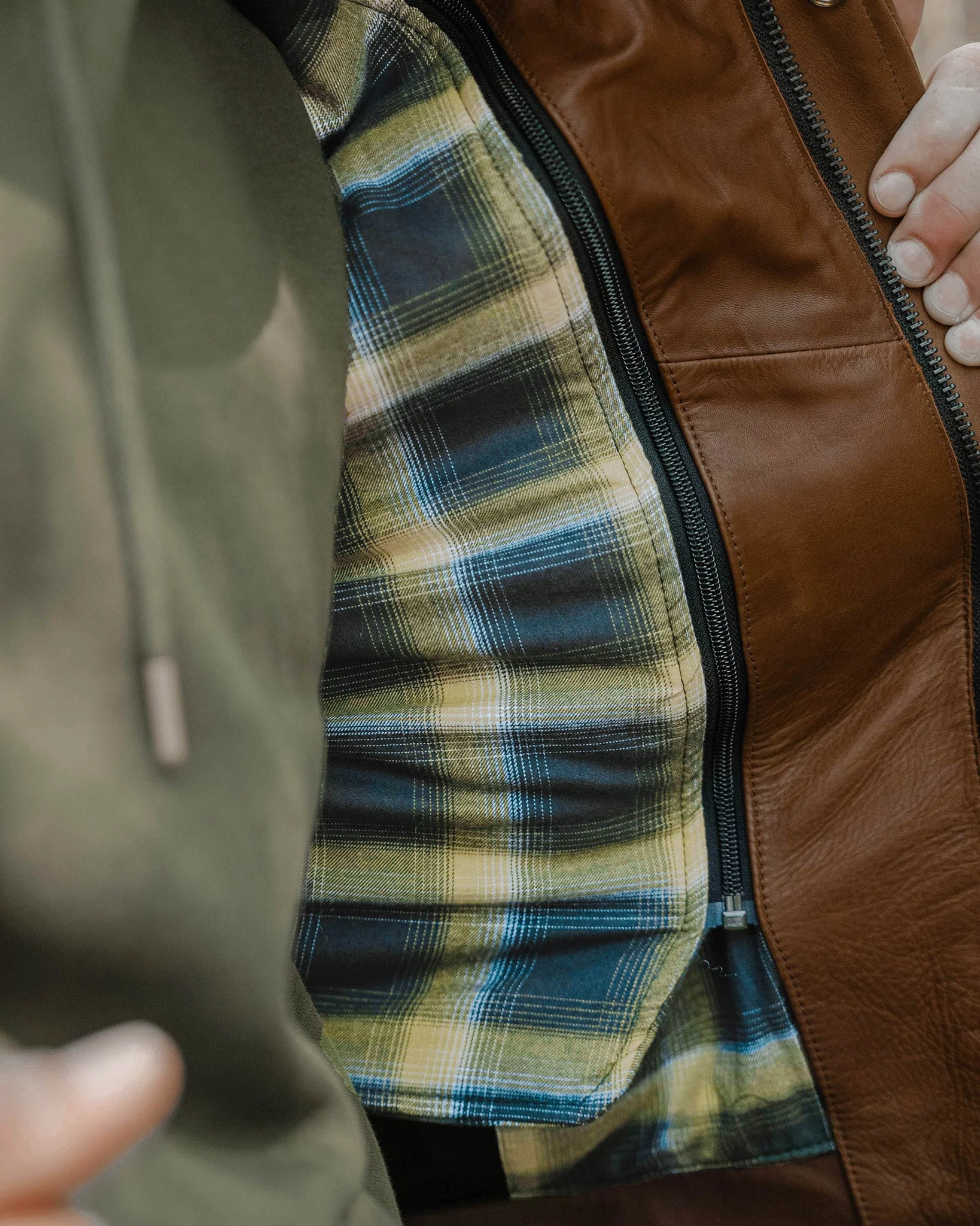 Hudson Leather Jacket - Mohagany 8 Hudson Leather Jacket - Mohagany