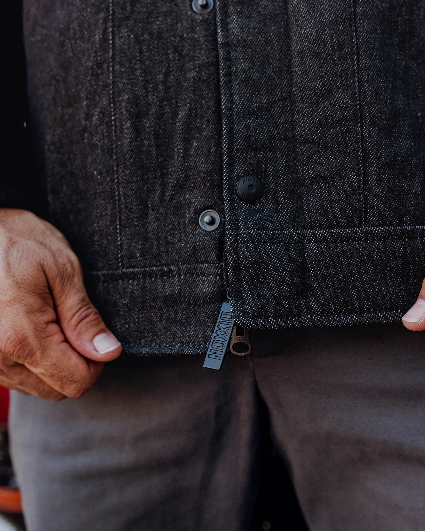 Dillinger Denim & Leather Jacket - Black 10 Dillinger Denim & Leather Jacket - Black