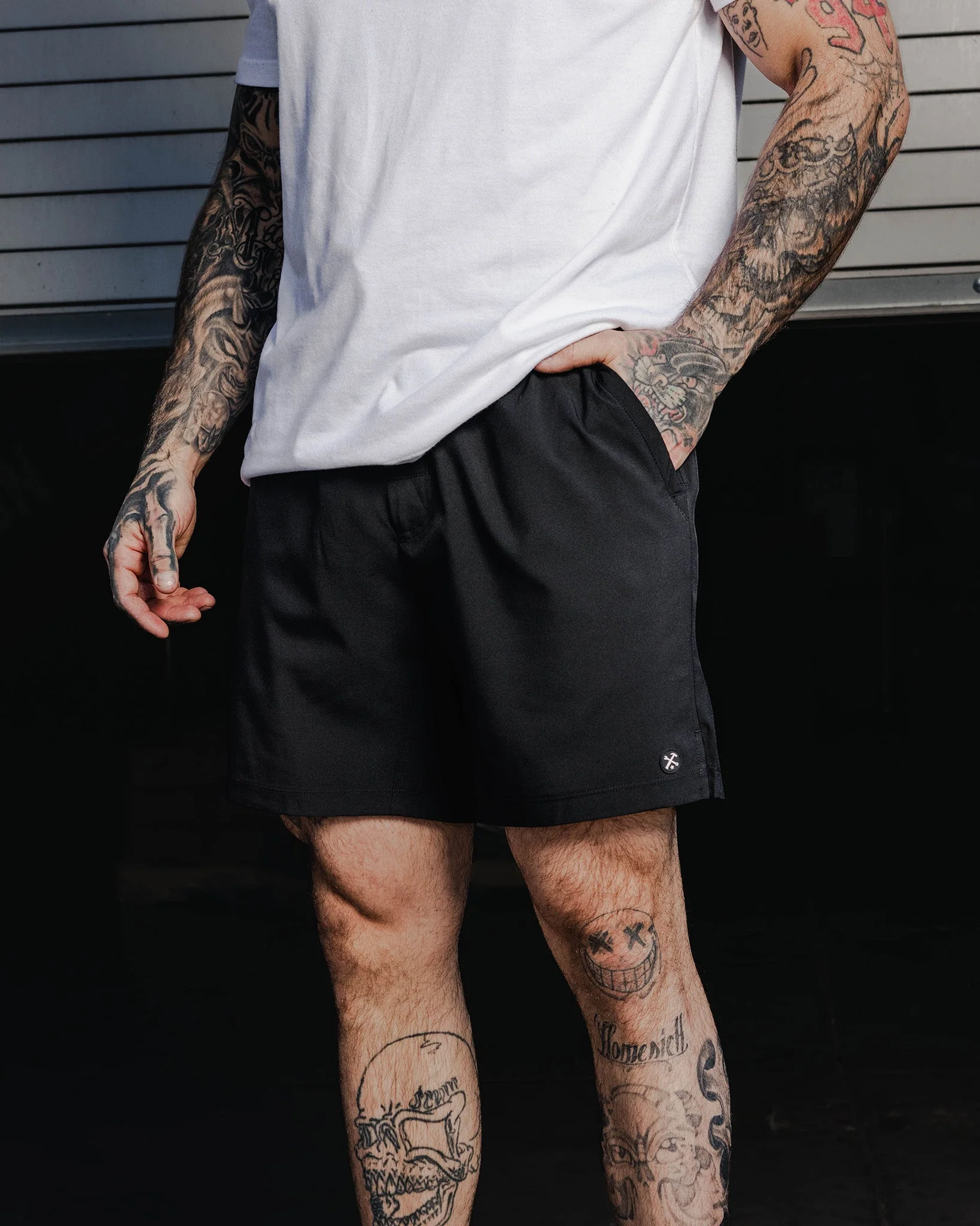 7" Gym Shorts - Black