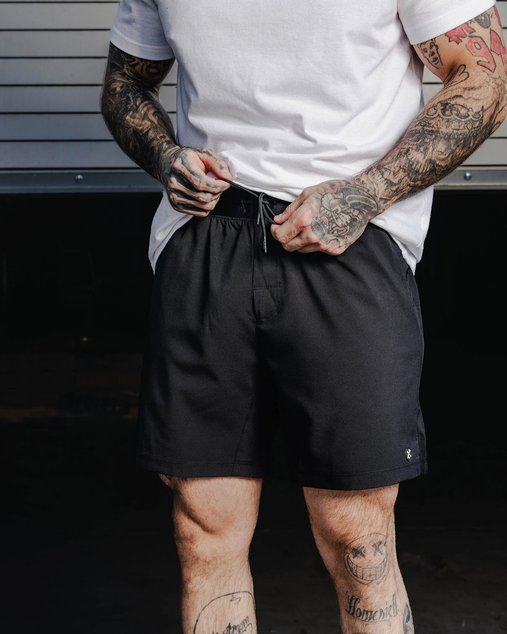 7" Gym Shorts - Black