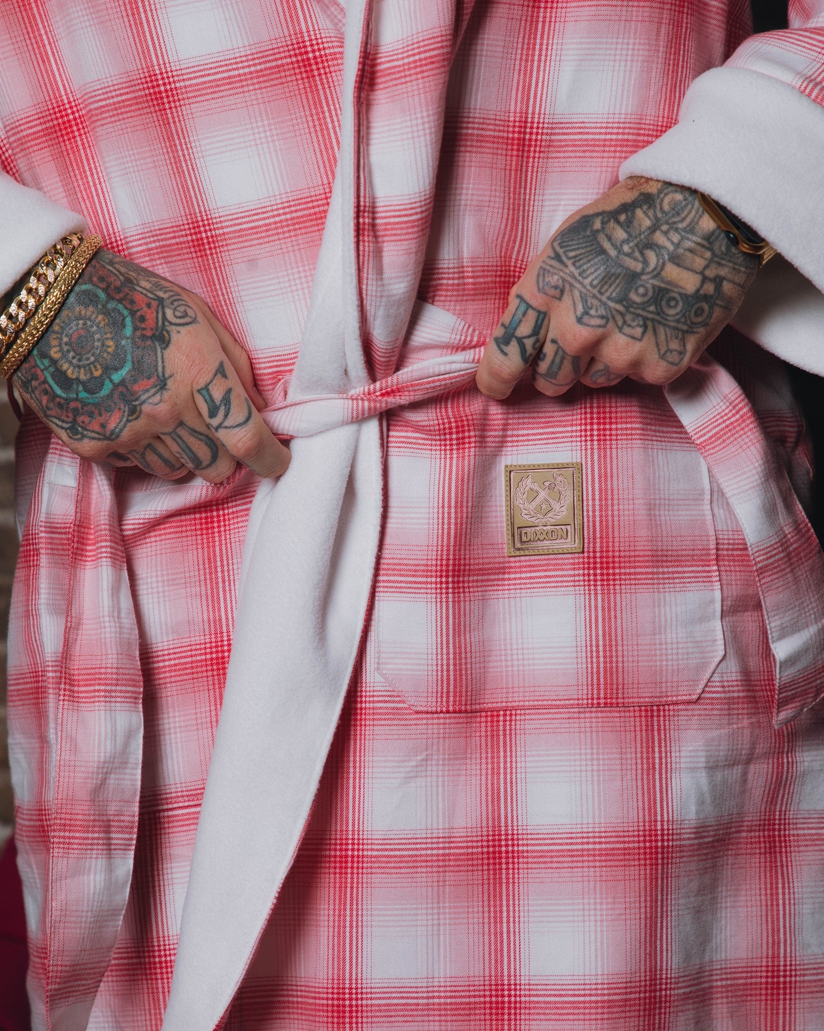 Heartbreaker Hooded Fleece-Lined Robe 4 Heartbreaker Hooded Fleece-Lined Robe