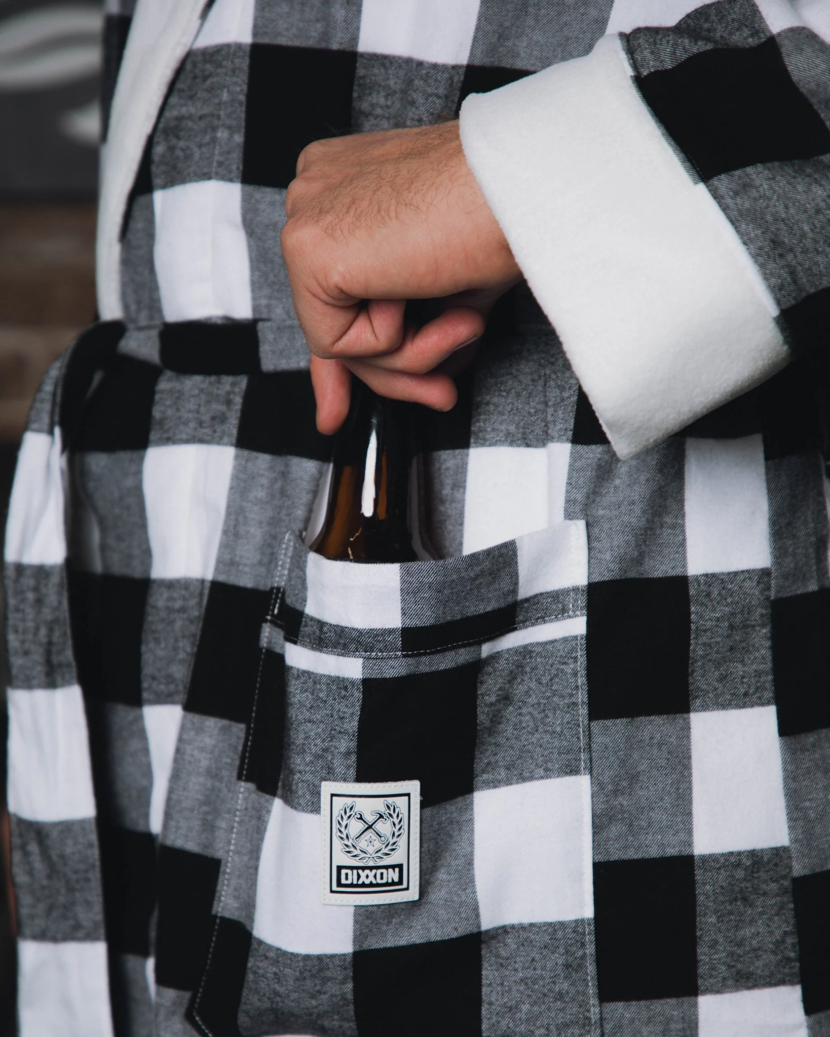 Gringo Fleece-Lined Robe 3 Gringo Fleece-Lined Robe