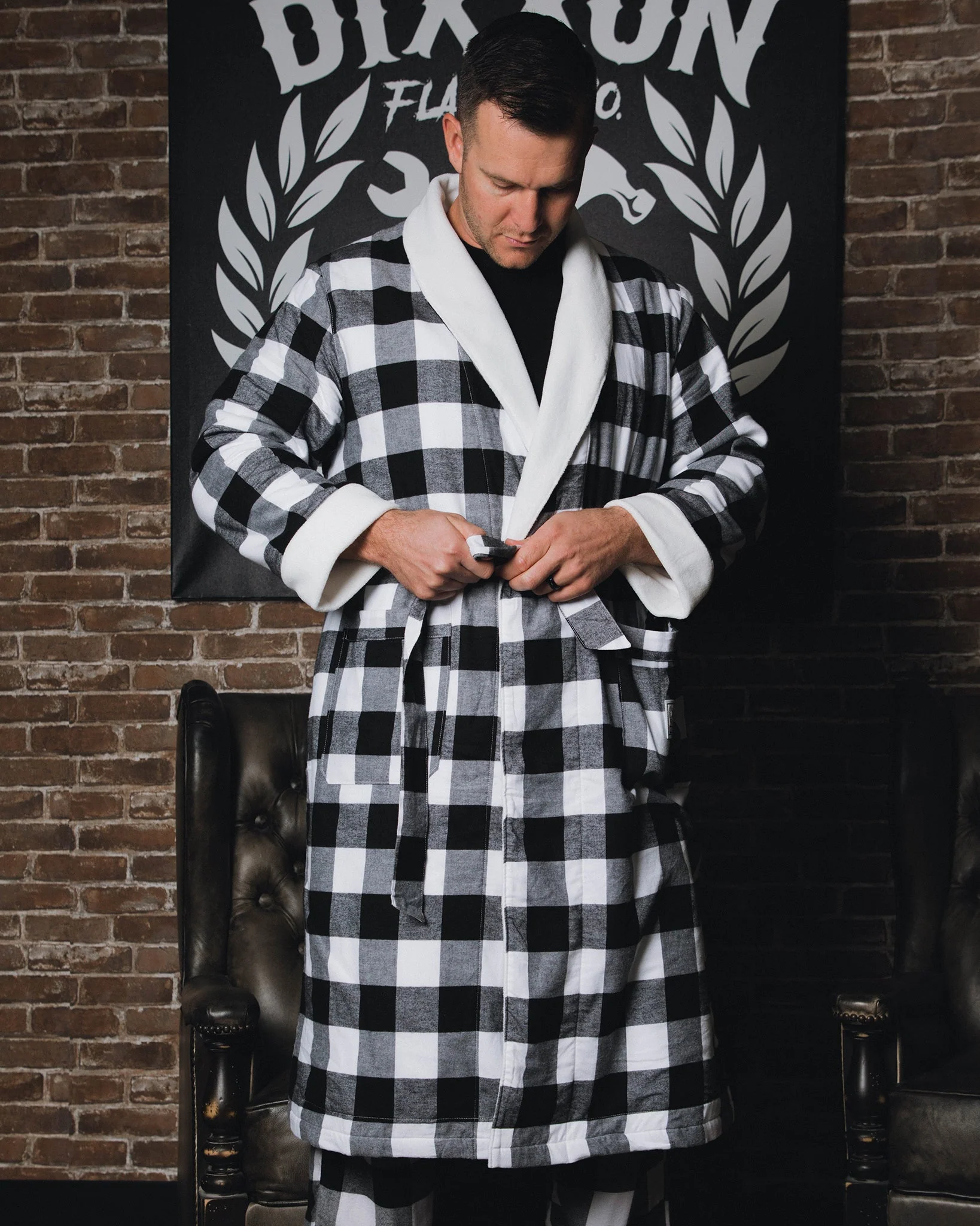 Gringo Fleece-Lined Robe 4 Gringo Fleece-Lined Robe