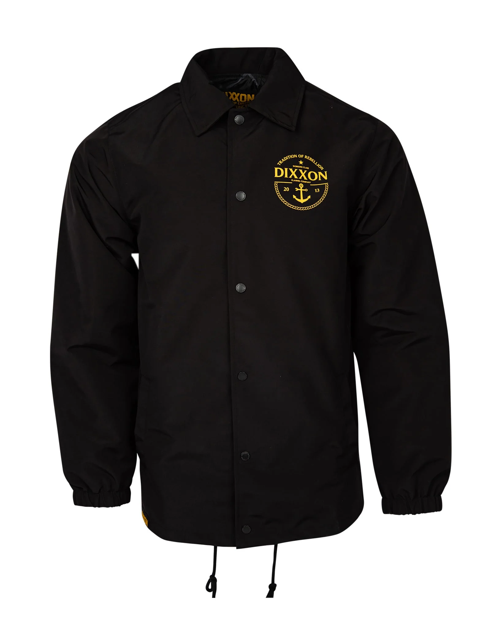 Gold Tradition of Rebellion Coaches Jacket - Black 3 Gold Tradition of Rebellion Coaches Jacket - Black