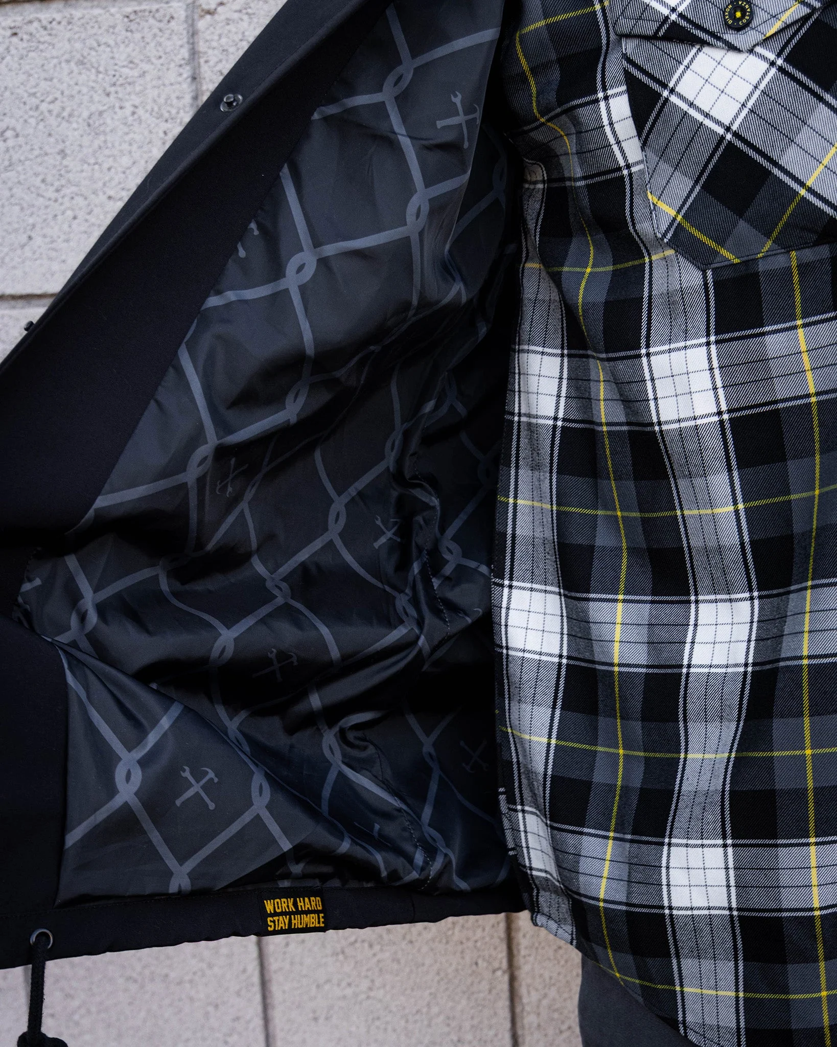 Gold Tradition of Rebellion Coaches Jacket - Black 8 Gold Tradition of Rebellion Coaches Jacket - Black