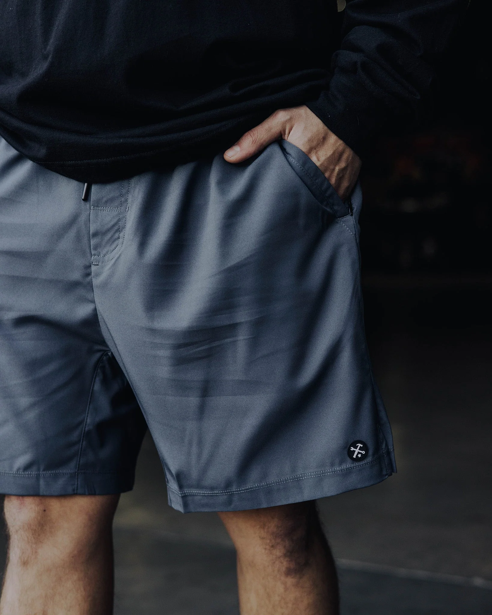 7" Gym Shorts - Charcoal