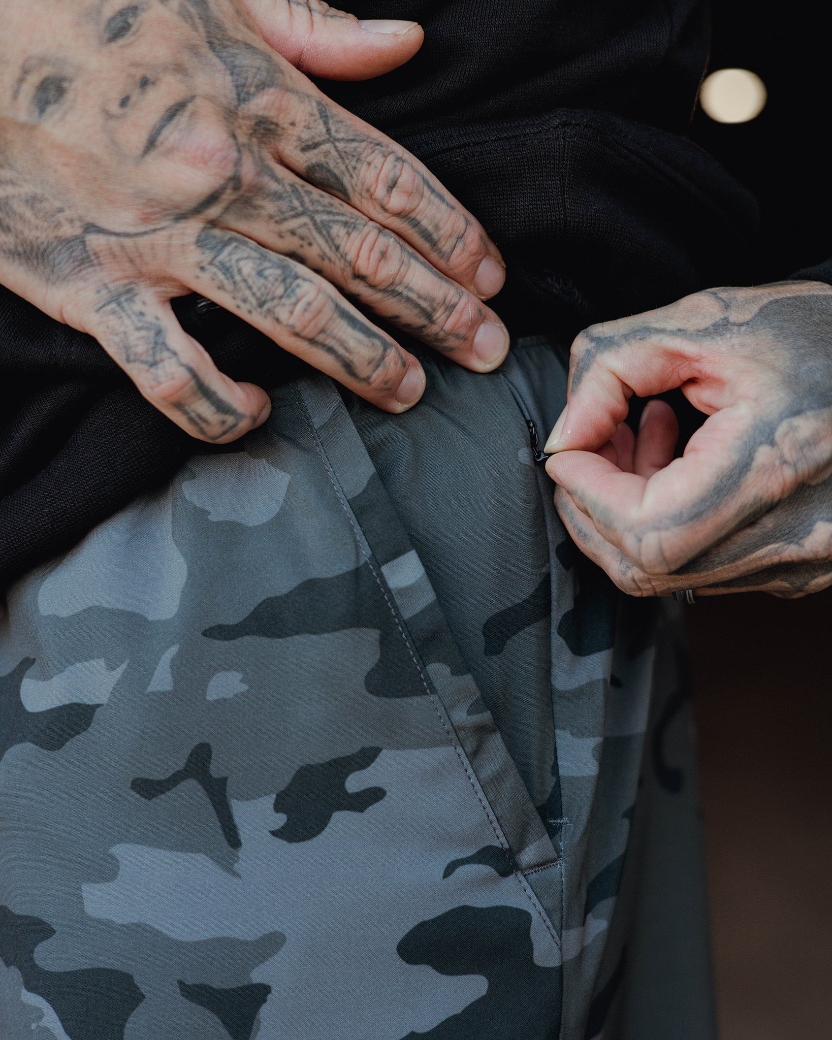 7" Gym Shorts - Black Camo 3 7" Gym Shorts - Black Camo