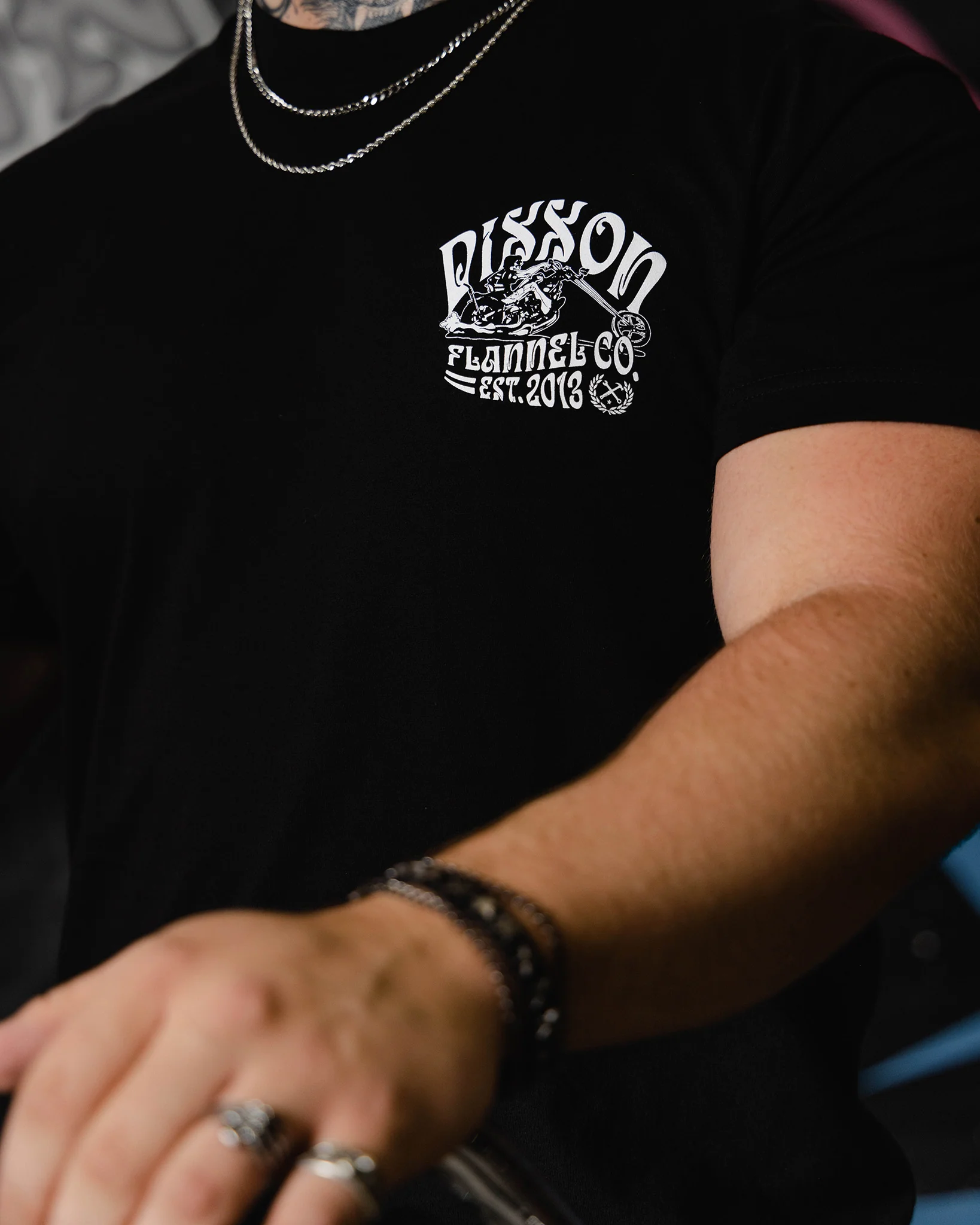 12 Over T-Shirt - Black