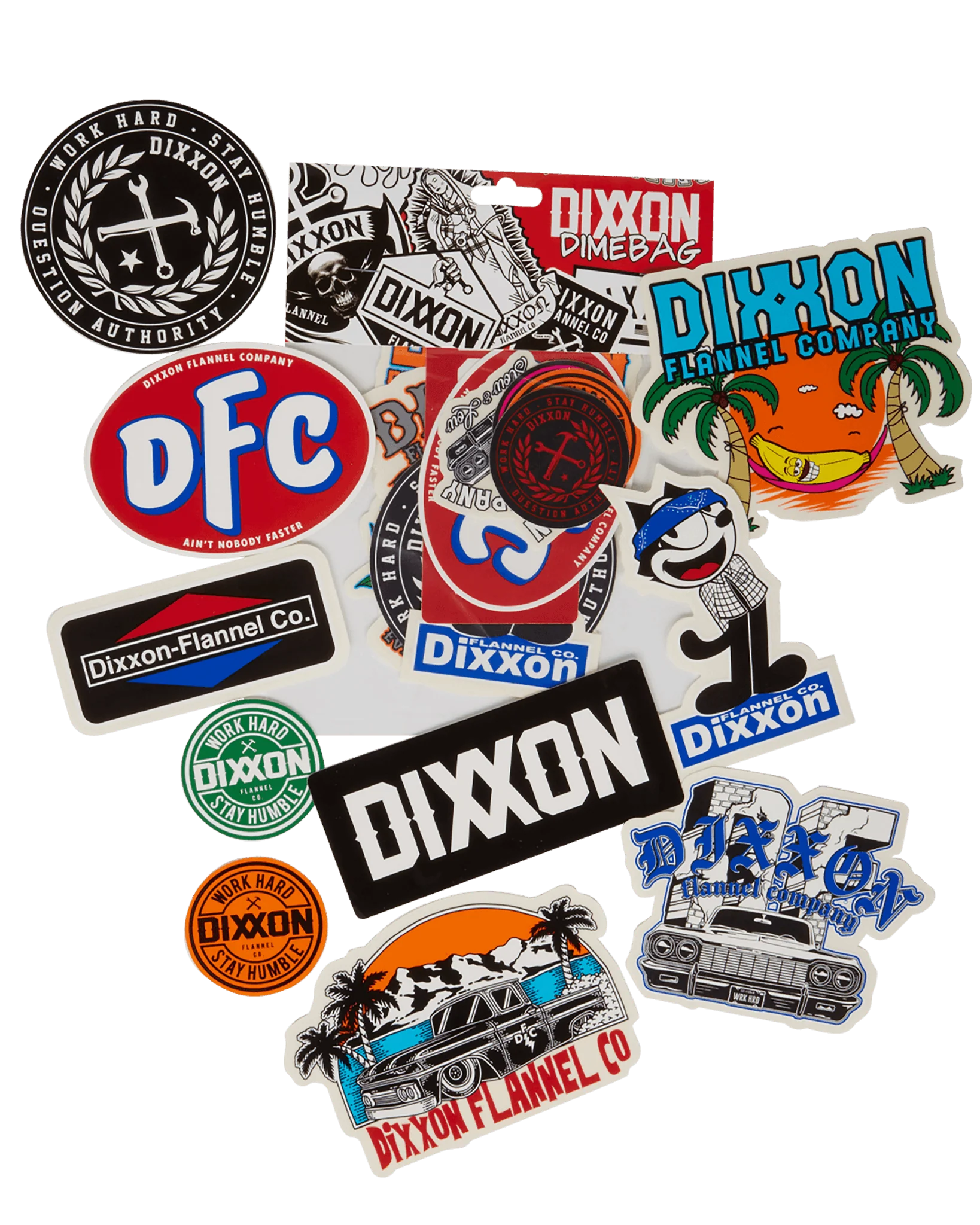 Dixxon Dimebag Sticker Pack