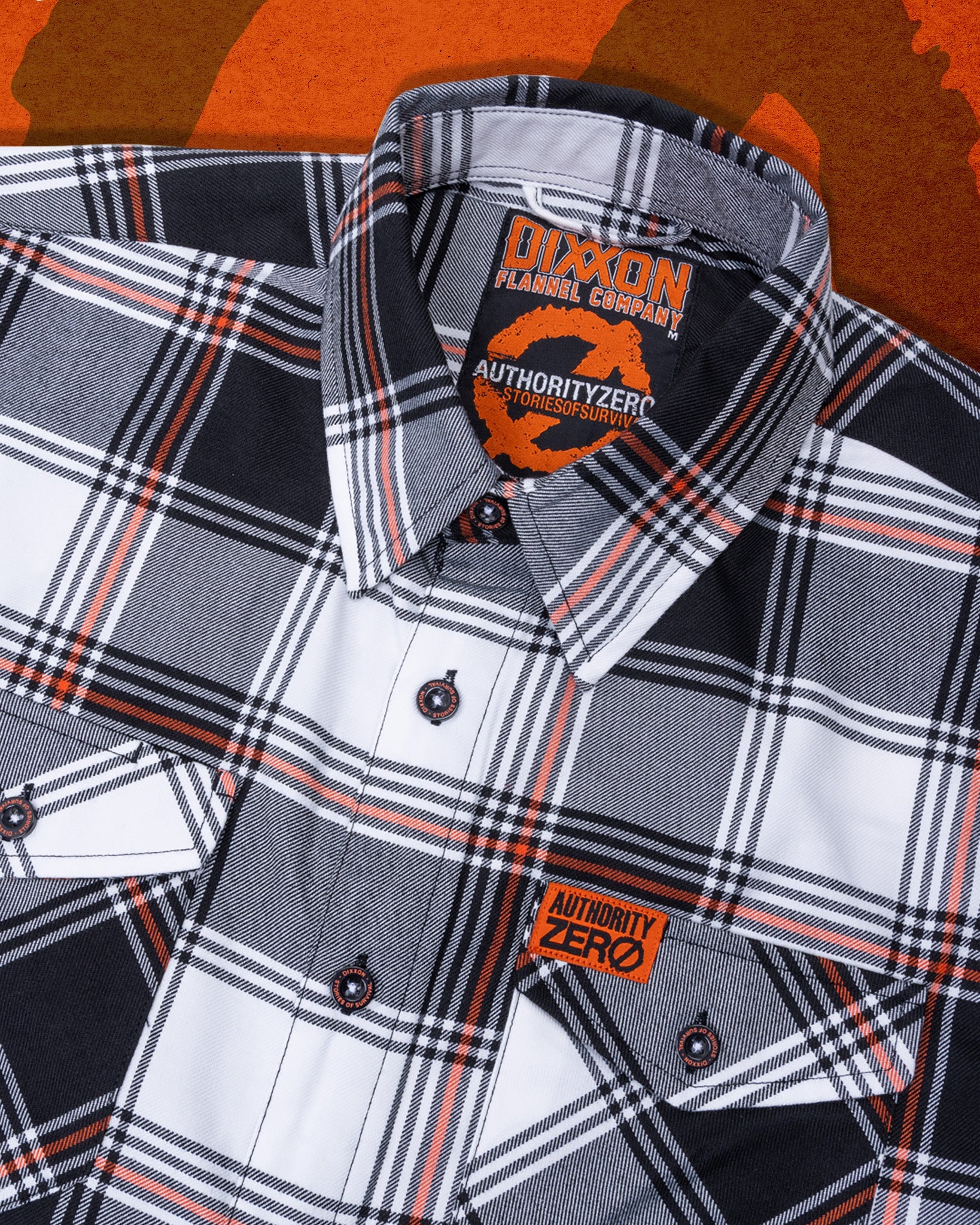Authority Zero Stories of Survival Flannel 4 Authority Zero Stories of Survival Flannel